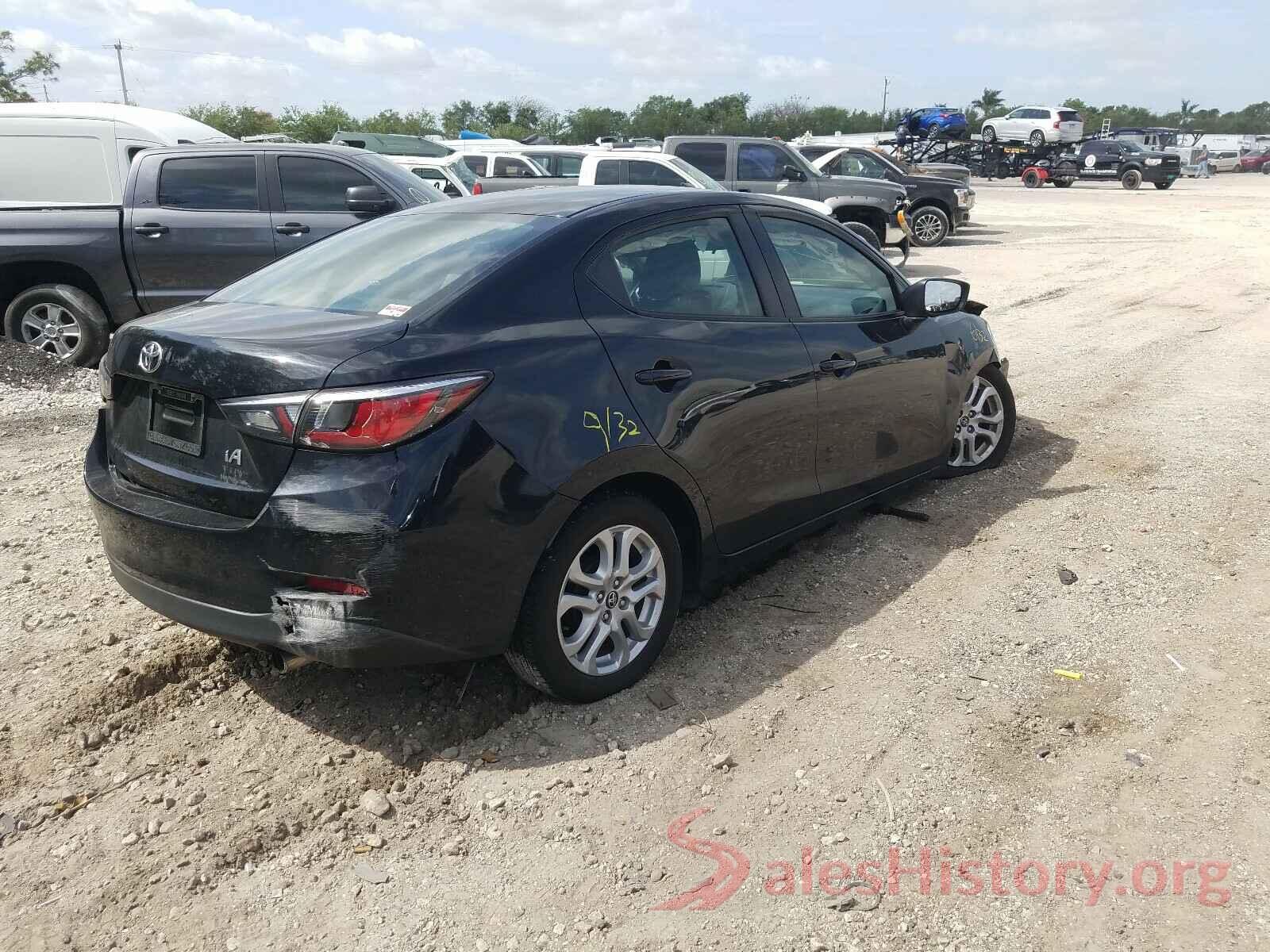 3MYDLBYV3HY159070 2017 TOYOTA YARIS