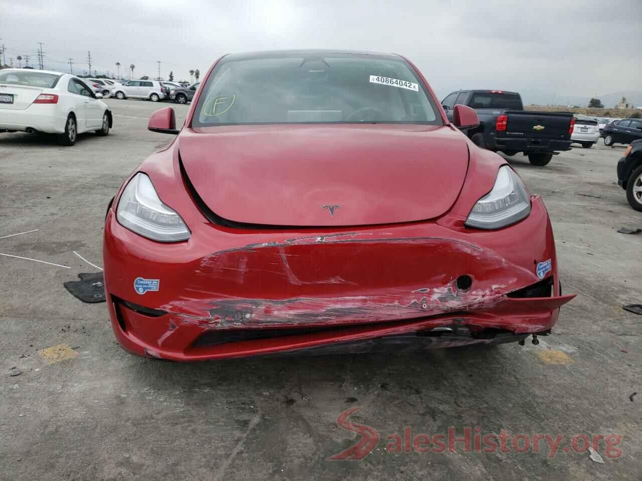 5YJYGDEE4MF241481 2021 TESLA MODEL Y