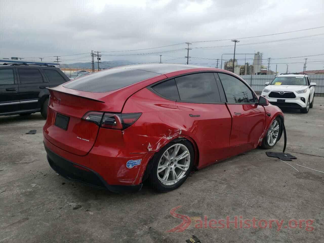 5YJYGDEE4MF241481 2021 TESLA MODEL Y