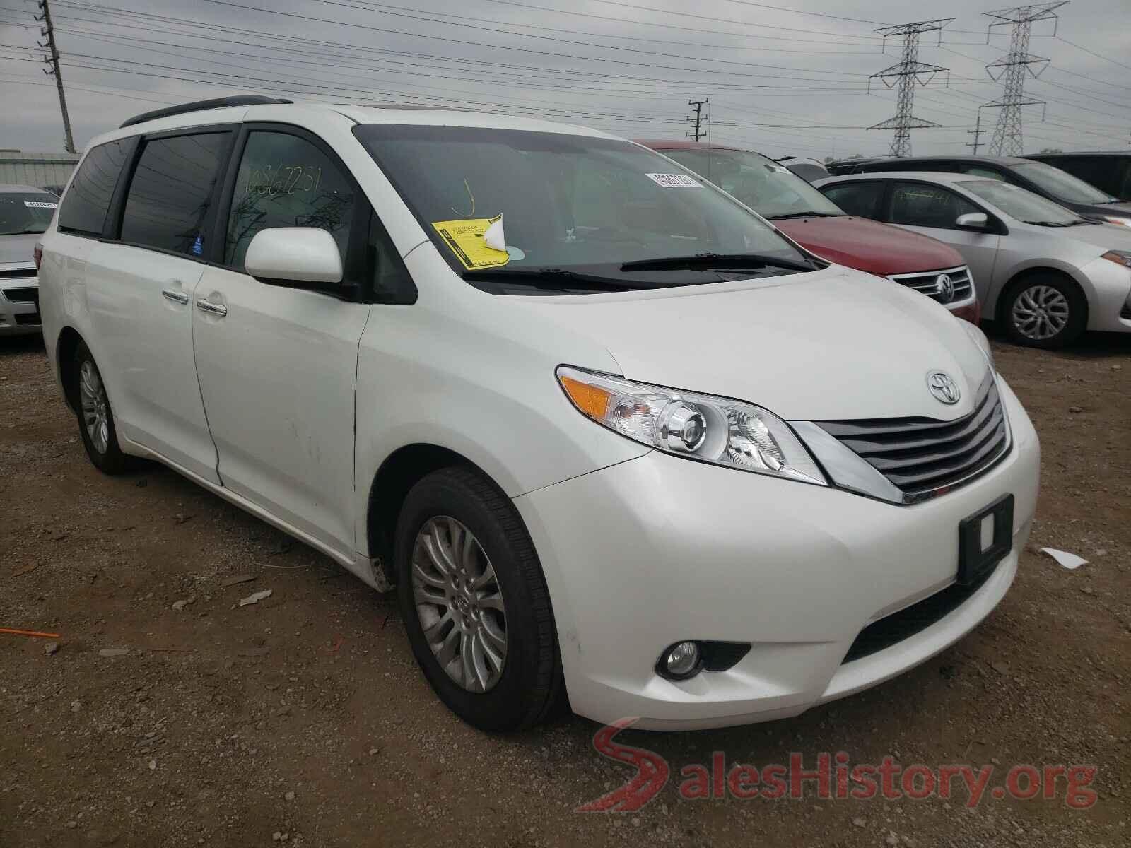 5TDYK3DC3FS640647 2015 TOYOTA SIENNA