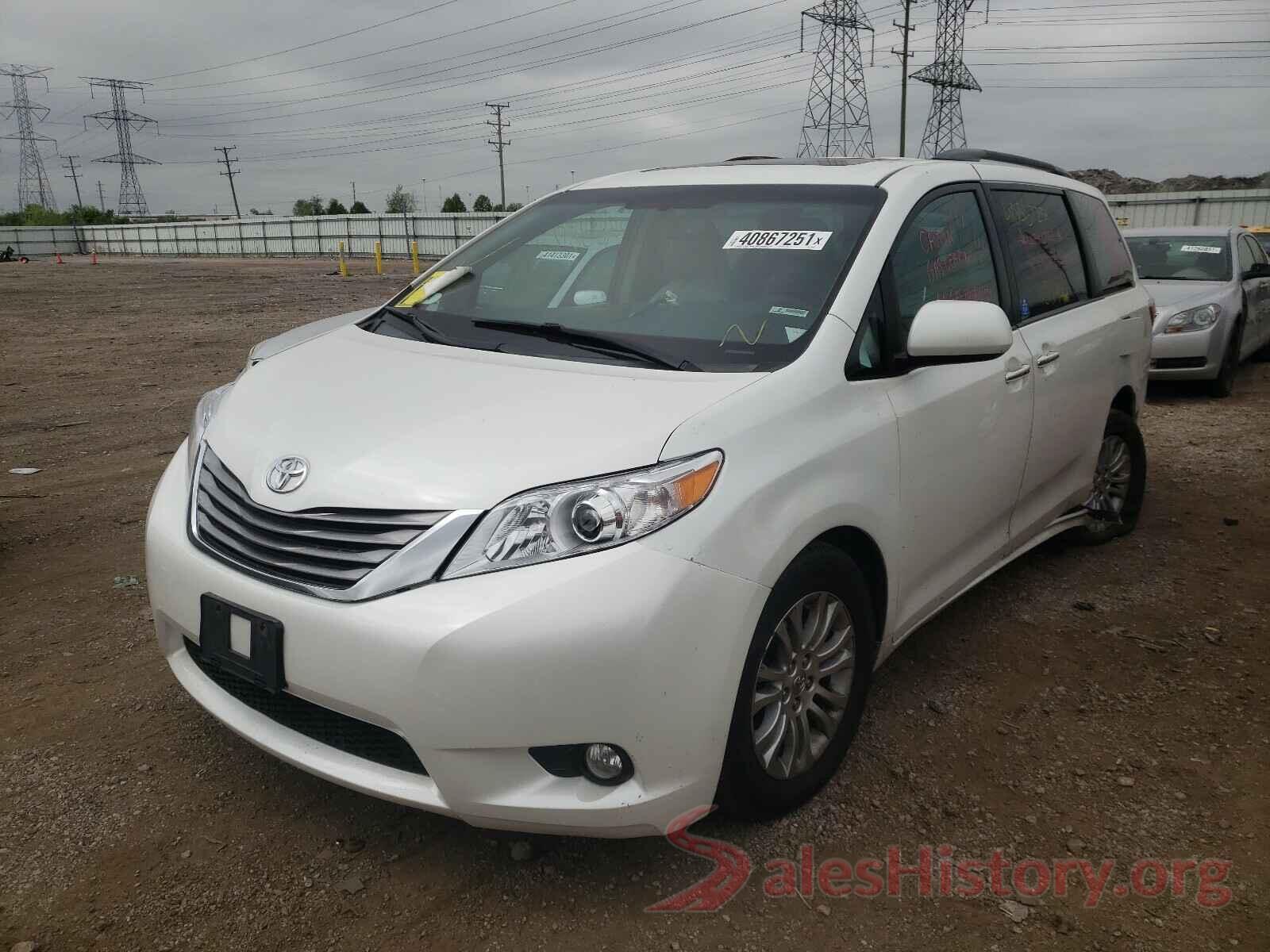 5TDYK3DC3FS640647 2015 TOYOTA SIENNA