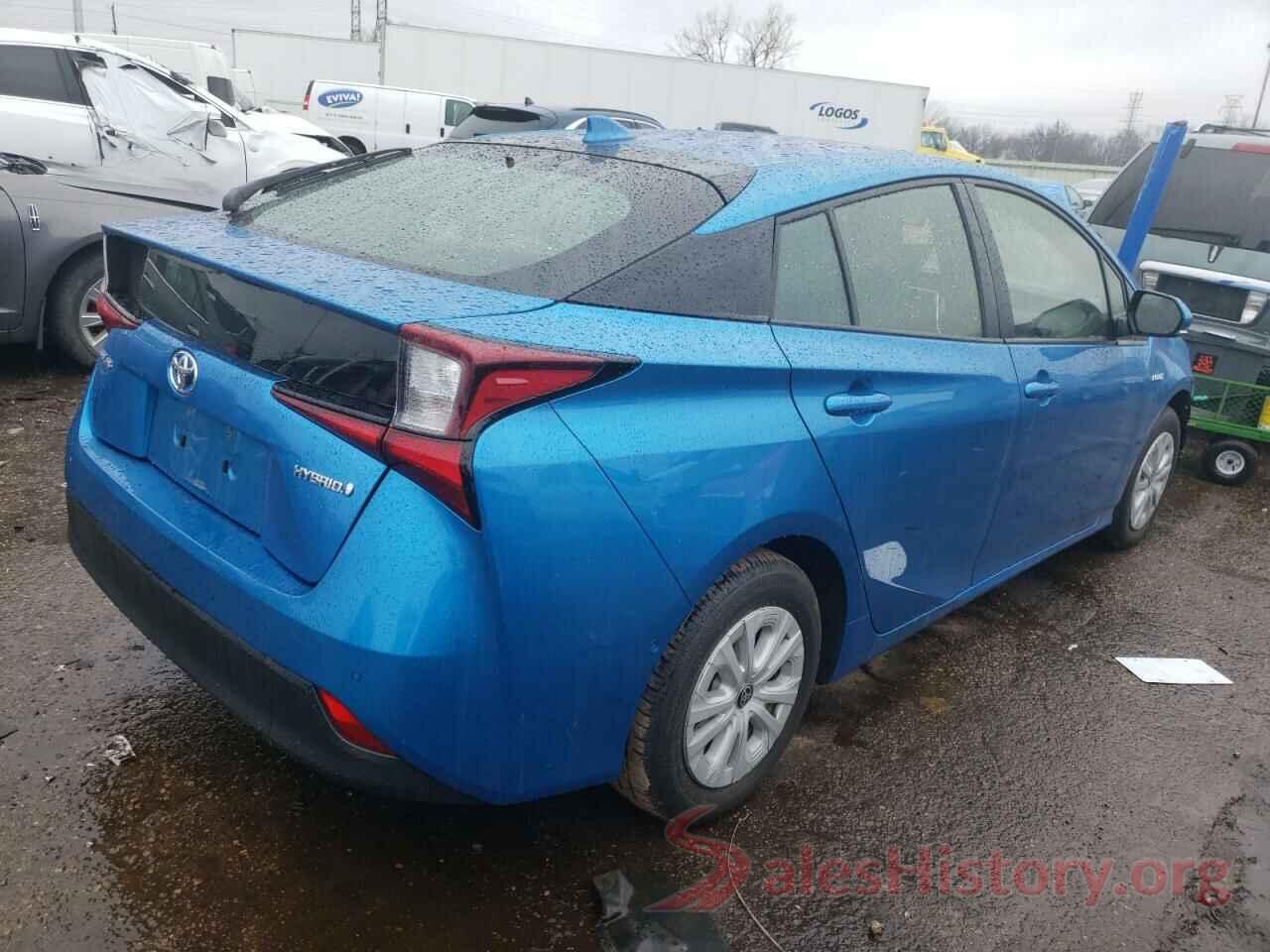 JTDKARFU0K3092023 2019 TOYOTA PRIUS