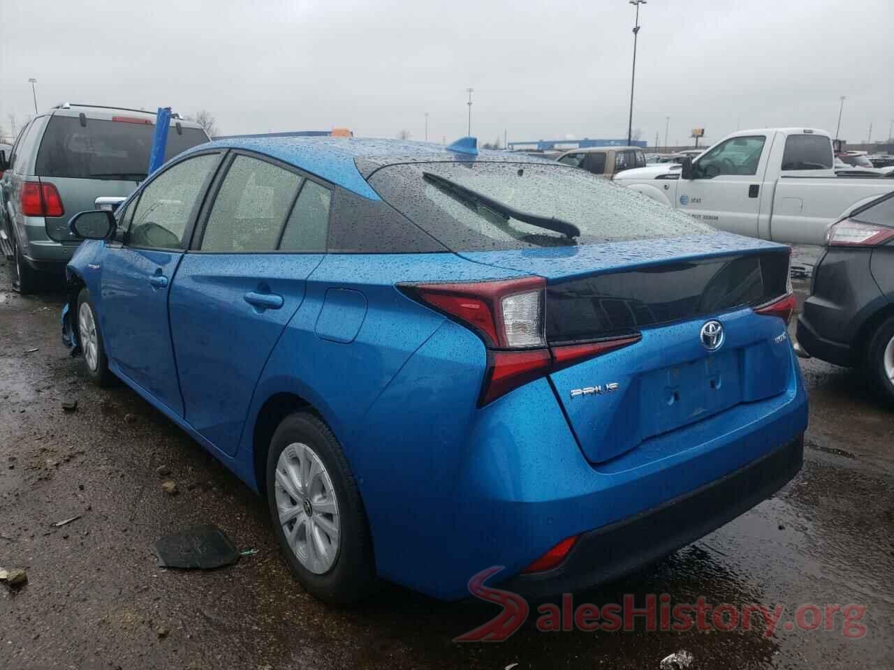 JTDKARFU0K3092023 2019 TOYOTA PRIUS