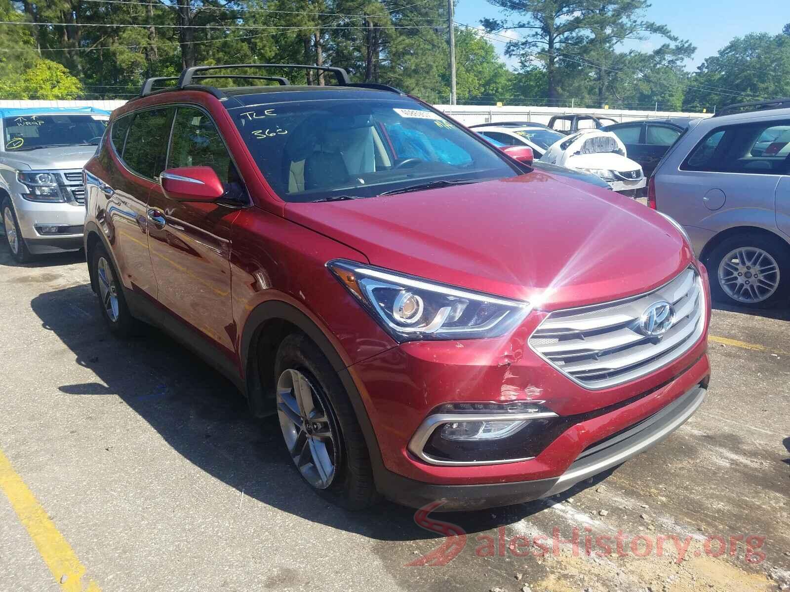 5XYZU3LB9JG519084 2018 HYUNDAI SANTA FE