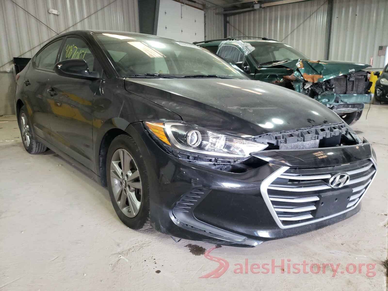 5NPD84LF3JH371823 2018 HYUNDAI ELANTRA