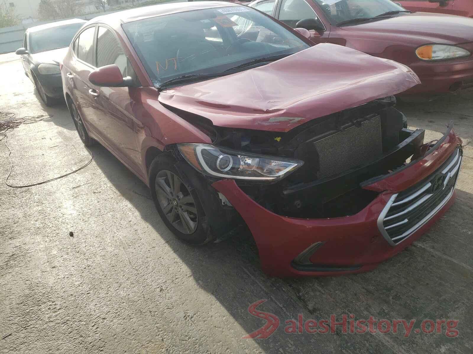 KMHD84LF4HU178382 2017 HYUNDAI ELANTRA