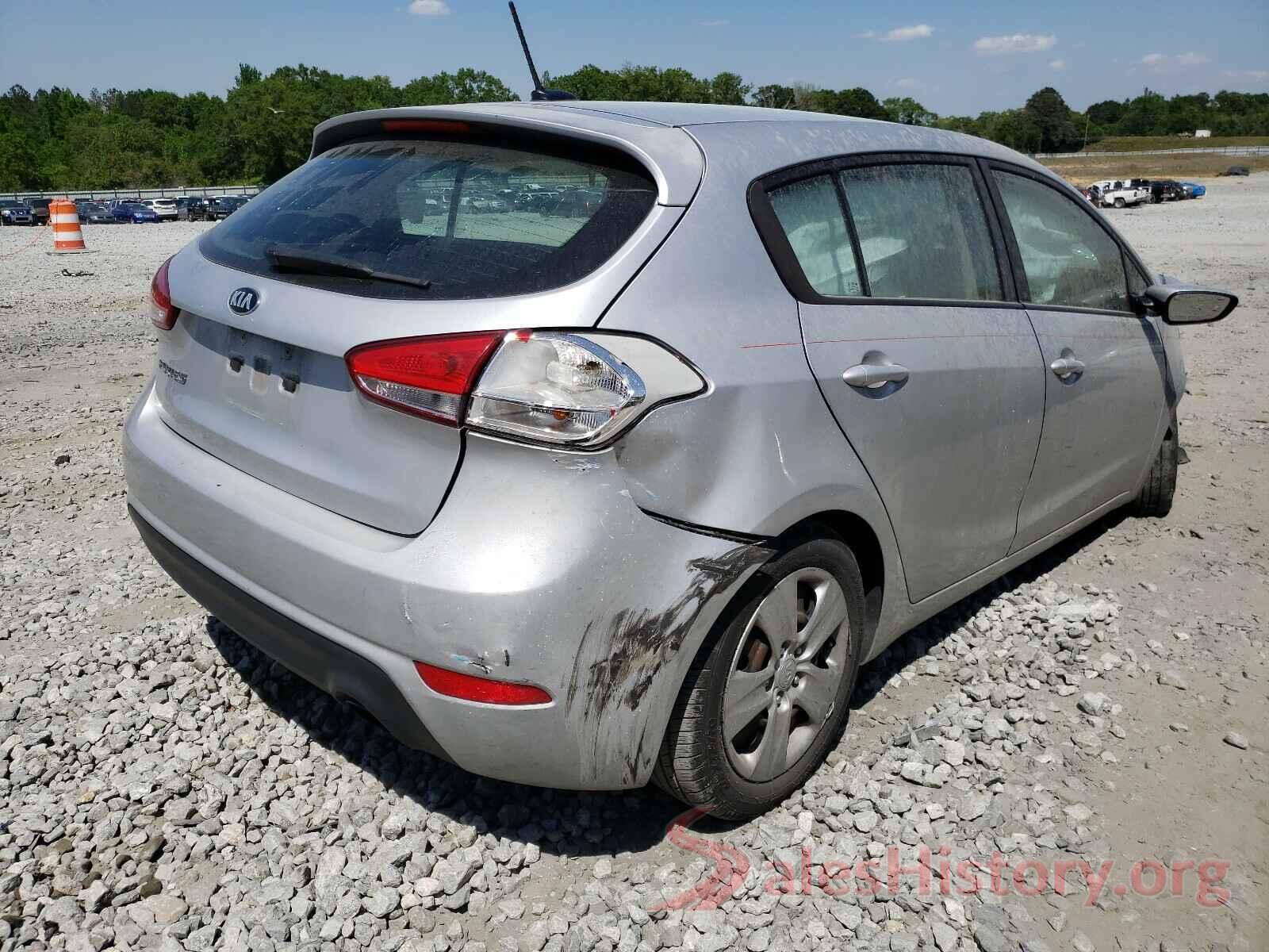 KNAFK5A8XG5527205 2016 KIA FORTE