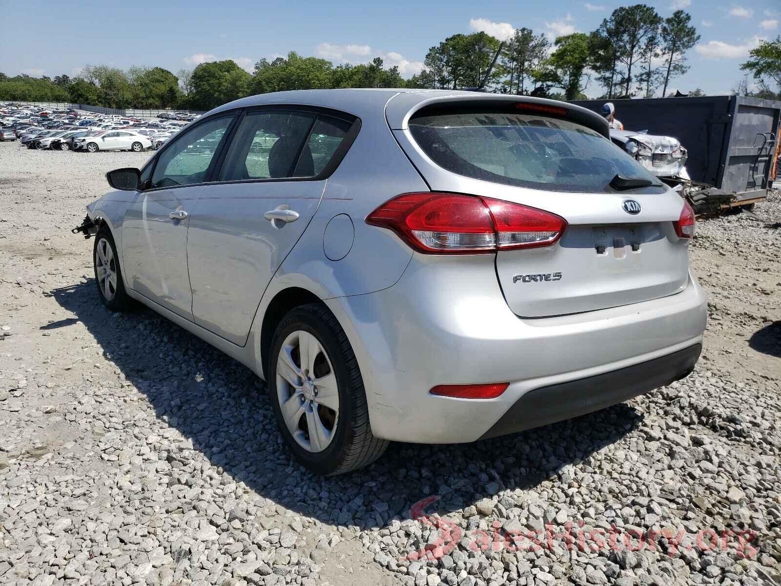 KNAFK5A8XG5527205 2016 KIA FORTE