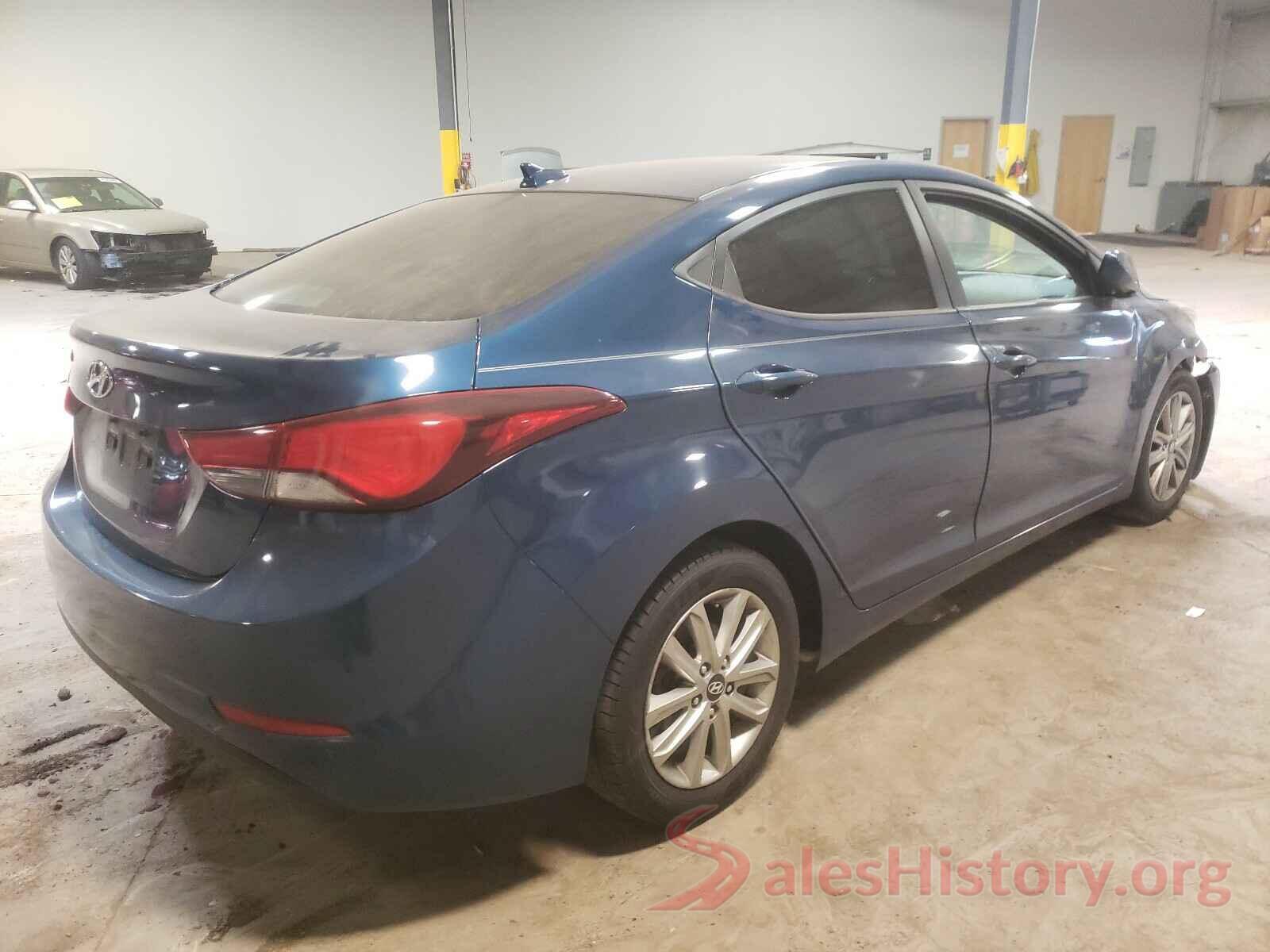 KMHDH4AE8GU586635 2016 HYUNDAI ELANTRA