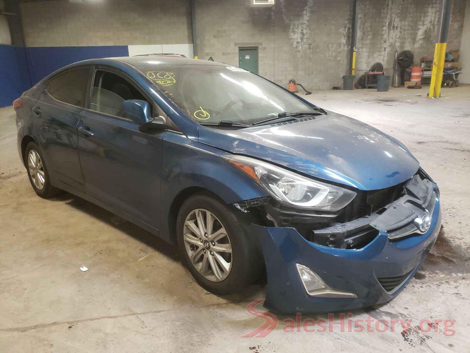 KMHDH4AE8GU586635 2016 HYUNDAI ELANTRA