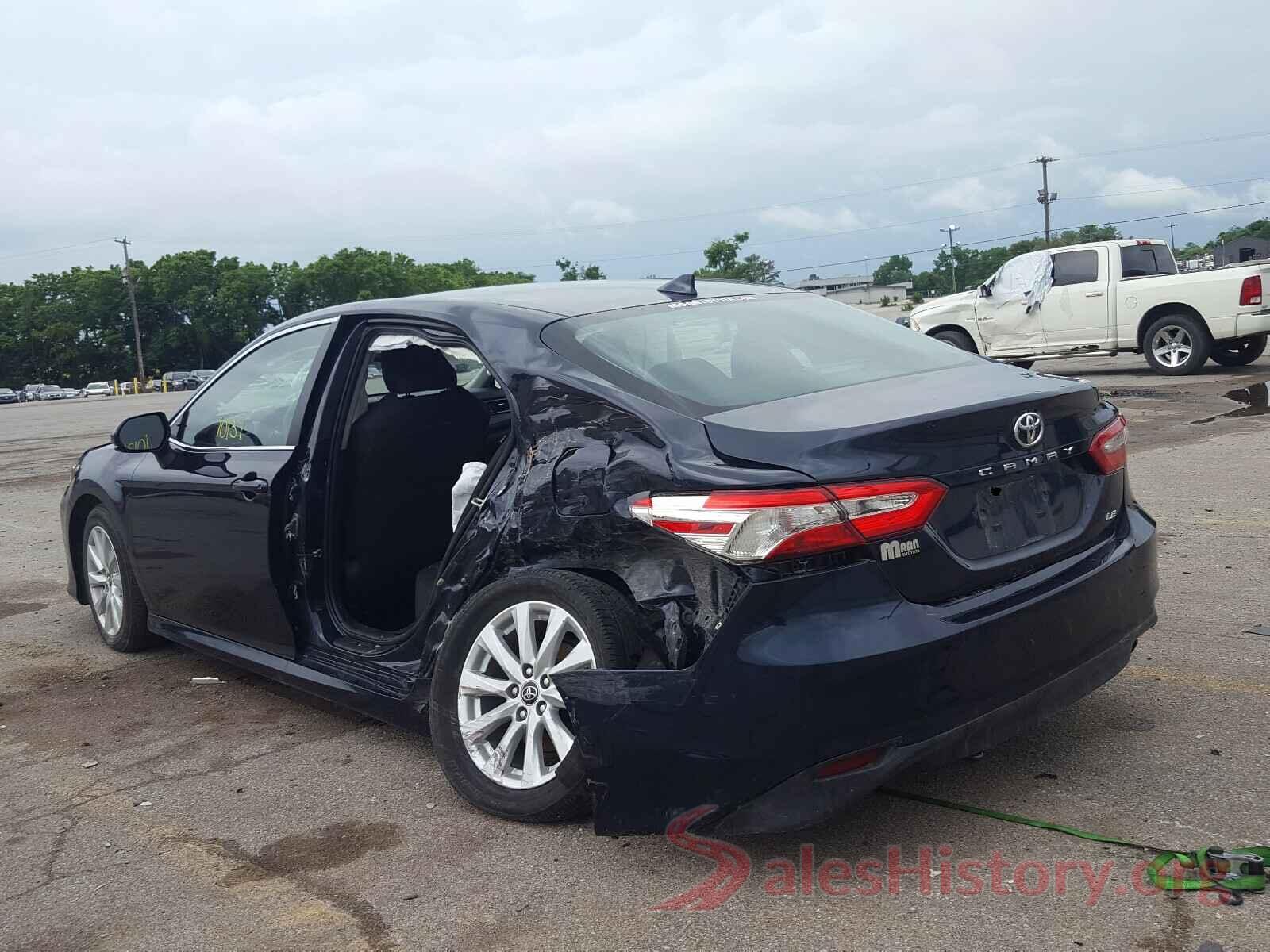 4T1B11HK7KU796884 2019 TOYOTA CAMRY