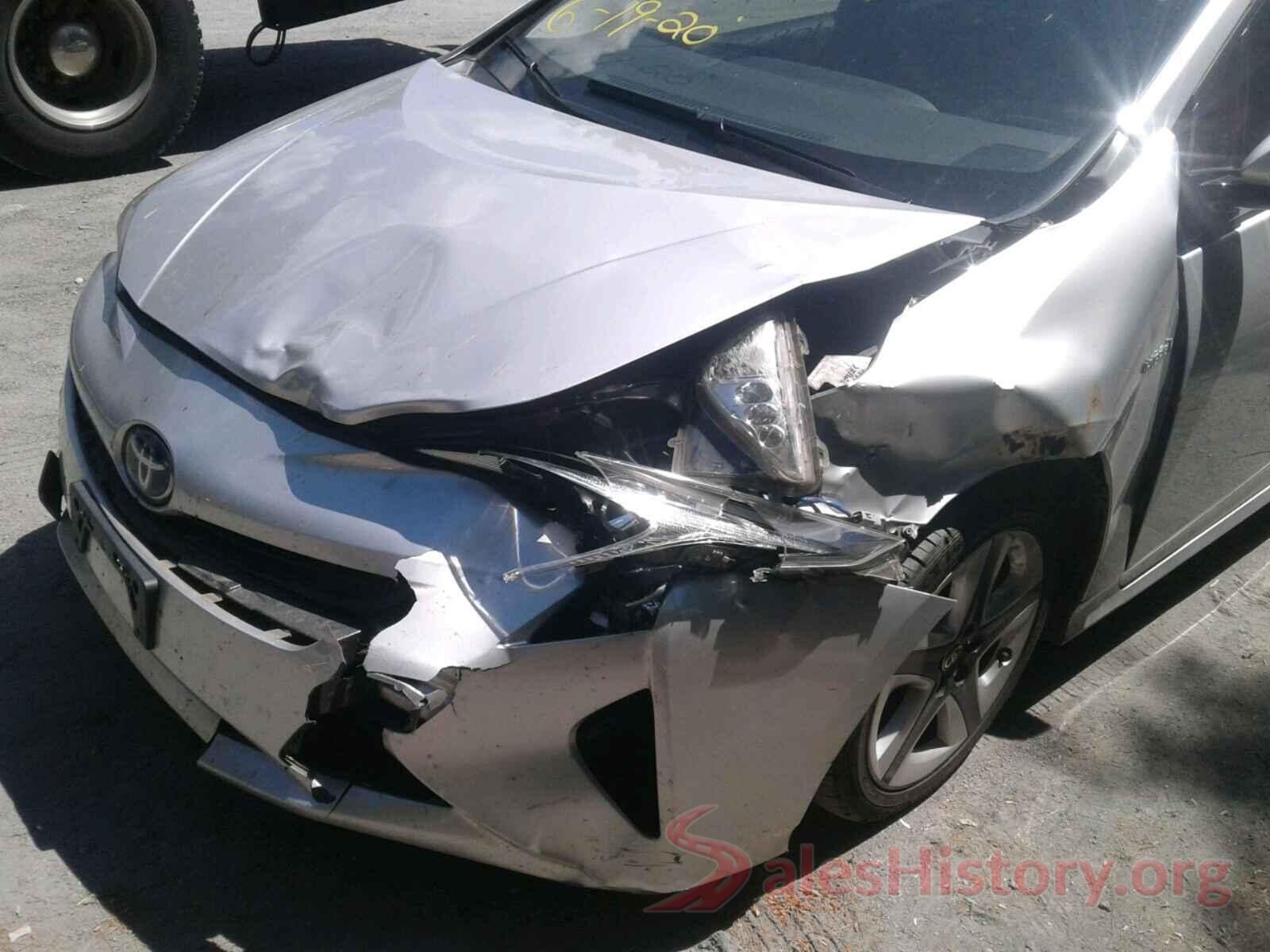 JTDKARFU7G3506387 2016 TOYOTA PRIUS