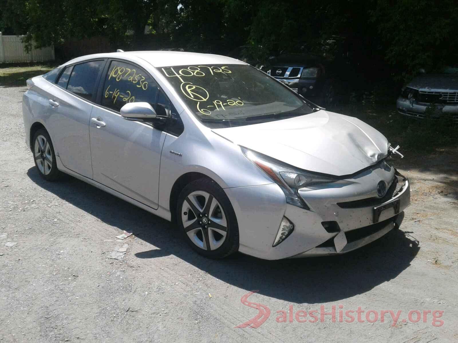 JTDKARFU7G3506387 2016 TOYOTA PRIUS