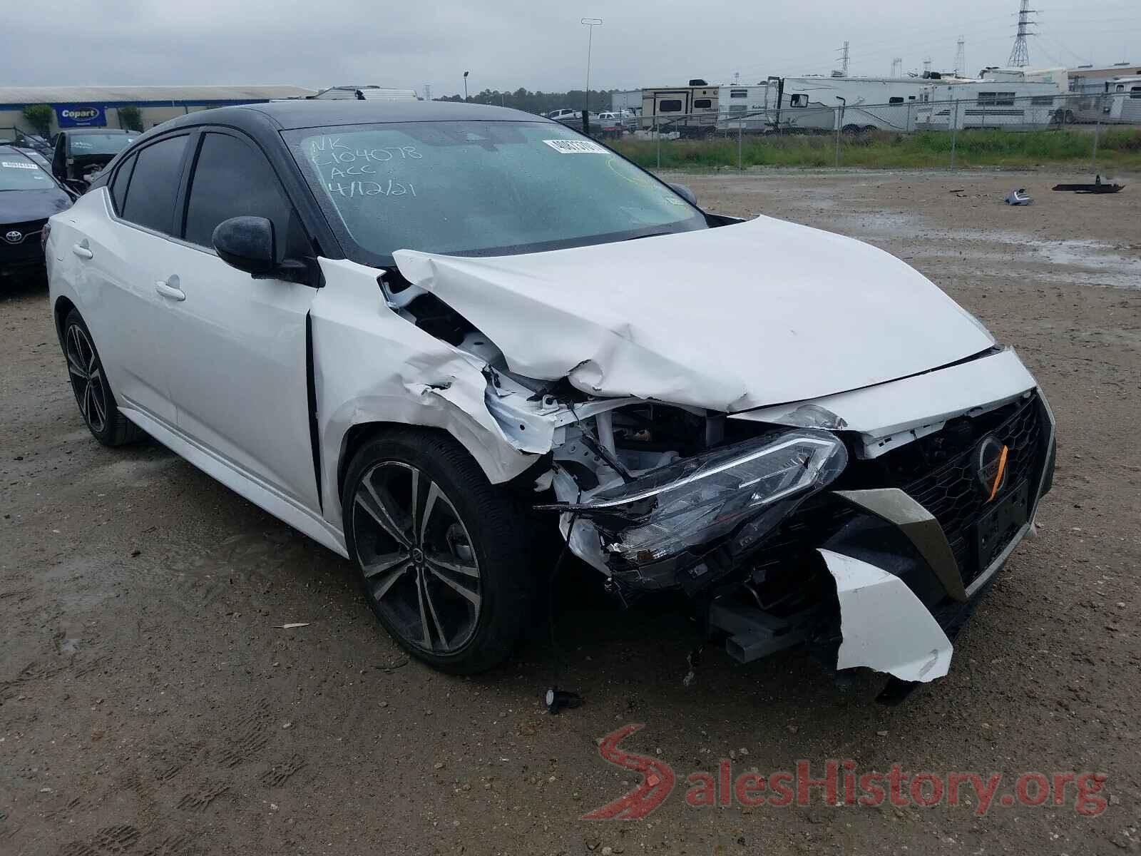 3N1AB8DV8LY243491 2020 NISSAN SENTRA