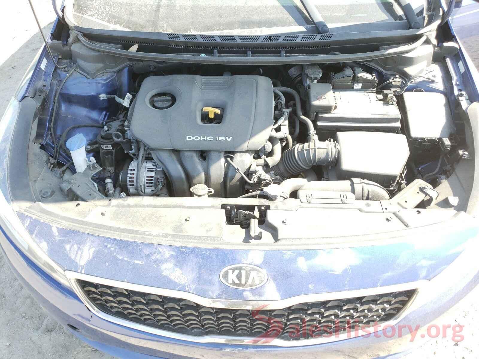 3KPFK4A73HE109434 2017 KIA FORTE