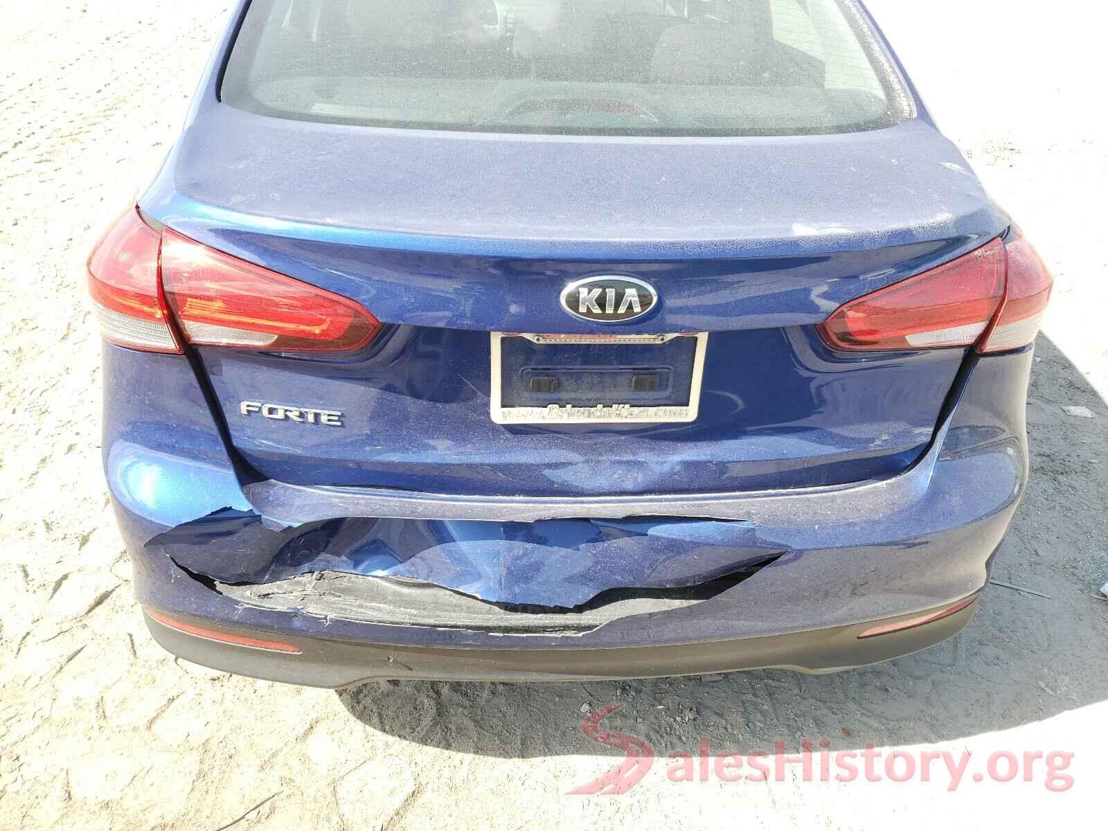 3KPFK4A73HE109434 2017 KIA FORTE