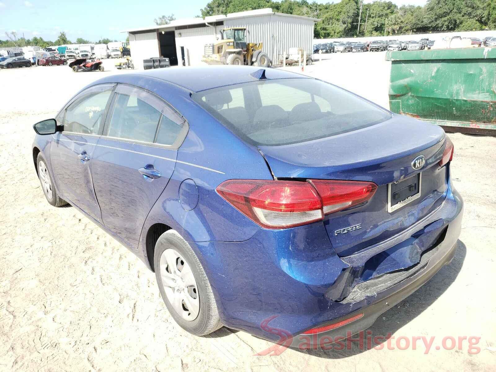 3KPFK4A73HE109434 2017 KIA FORTE