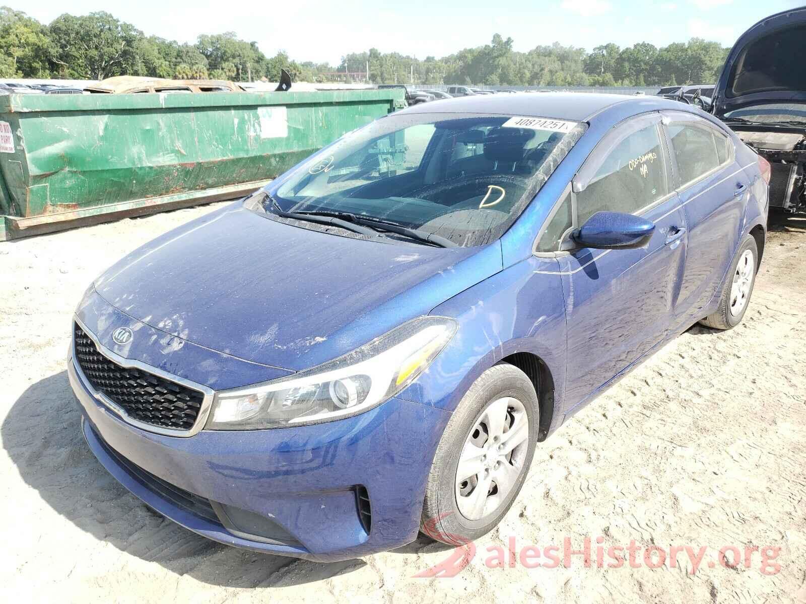 3KPFK4A73HE109434 2017 KIA FORTE