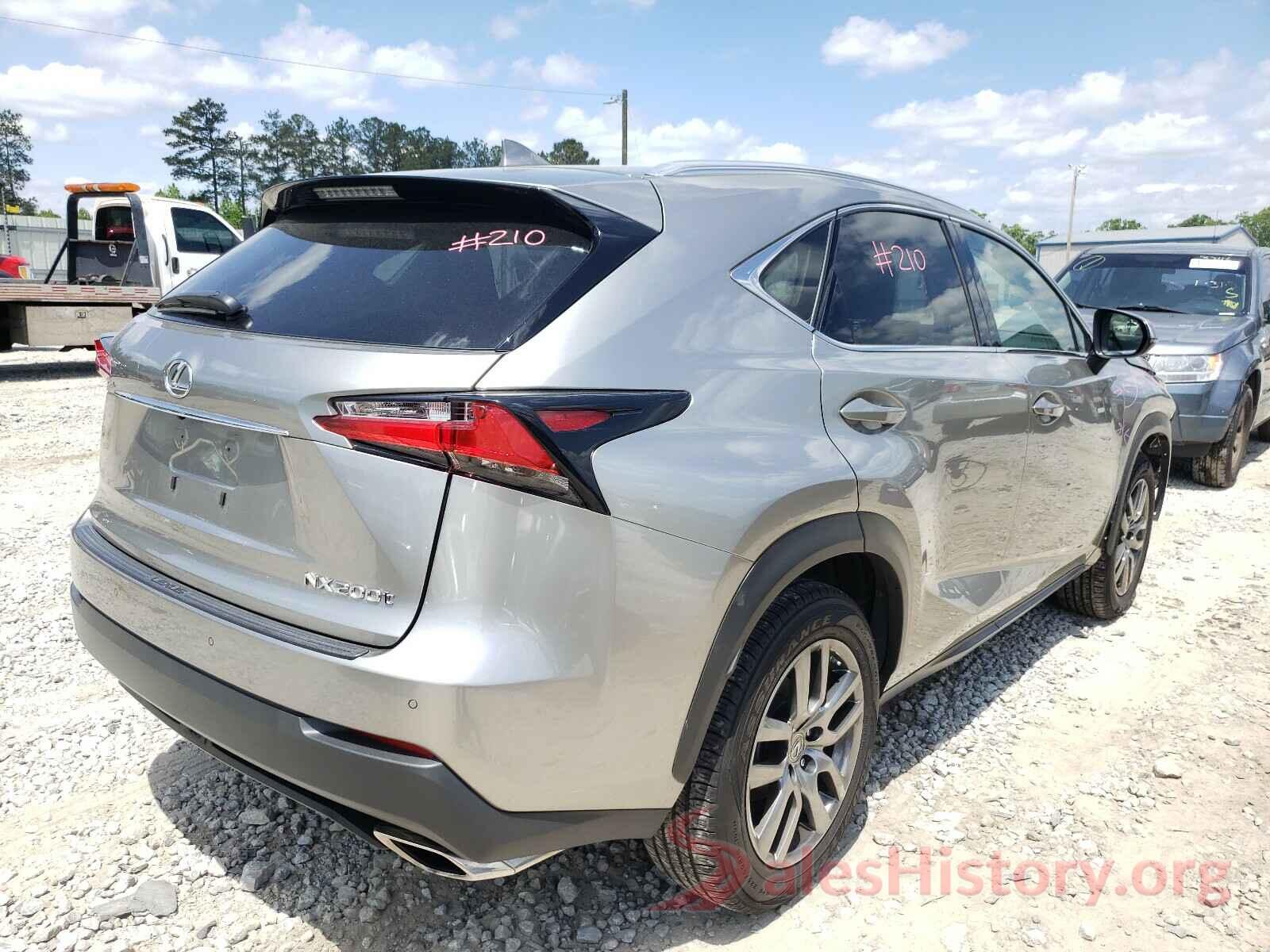 JTJYARBZ5G2022104 2016 LEXUS NX