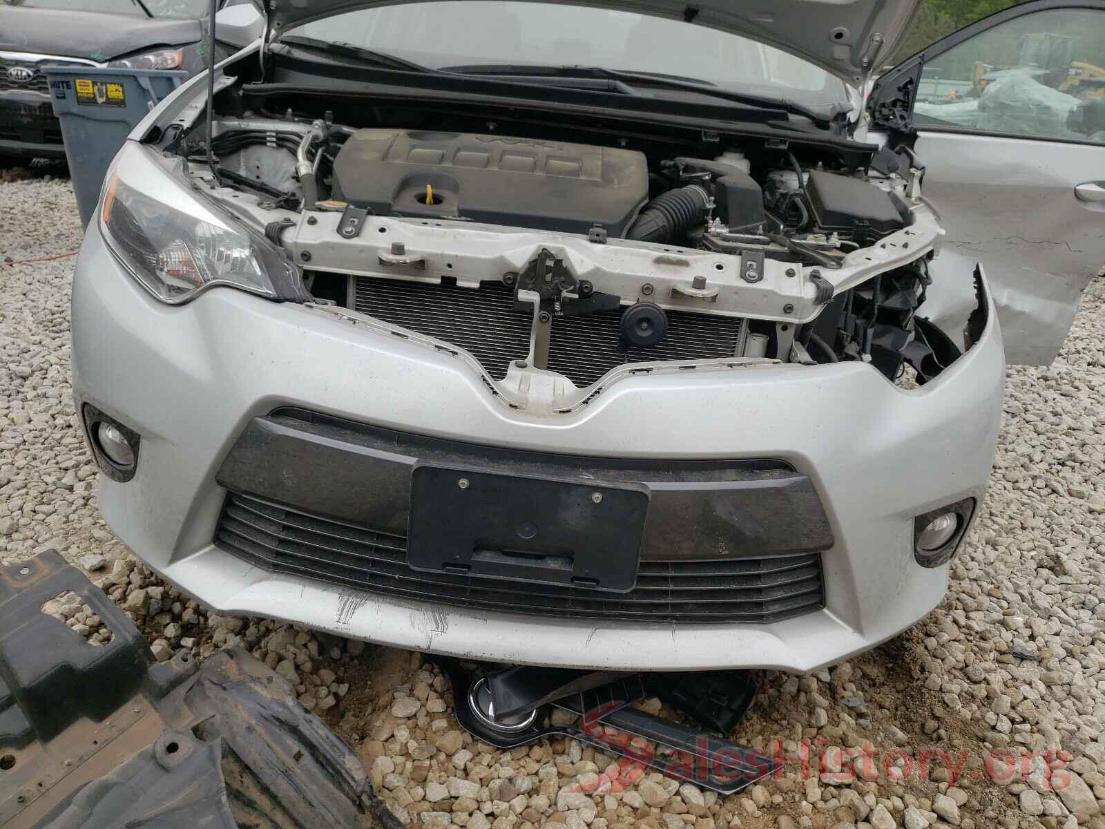 5YFBURHE3GP386236 2016 TOYOTA COROLLA