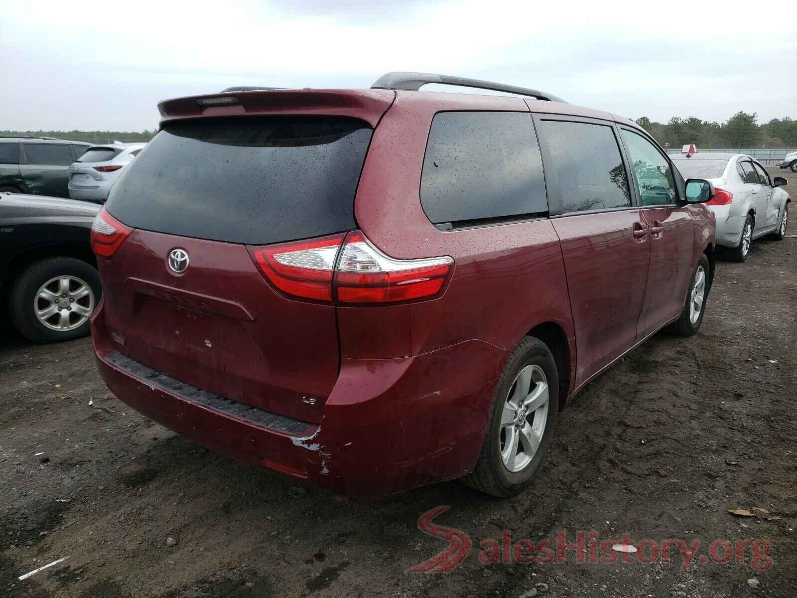 5TDKZ3DC3HS799978 2017 TOYOTA SIENNA