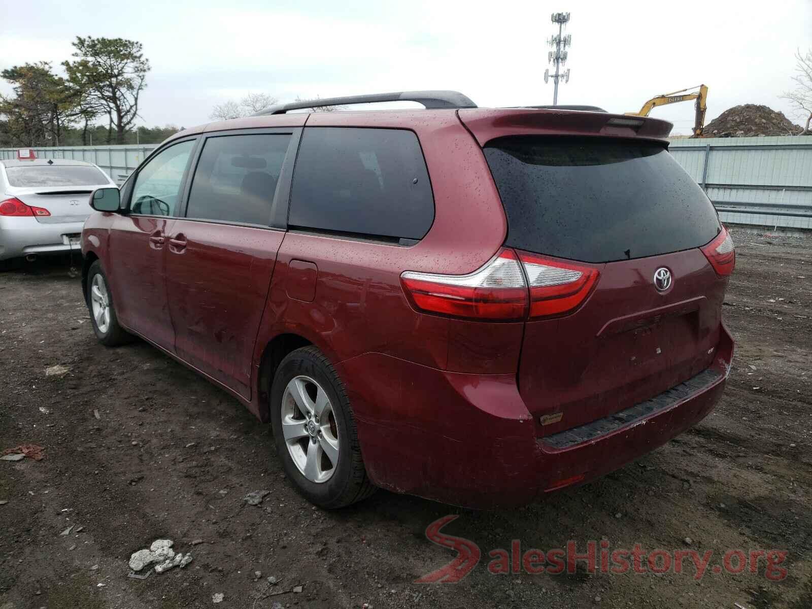 5TDKZ3DC3HS799978 2017 TOYOTA SIENNA