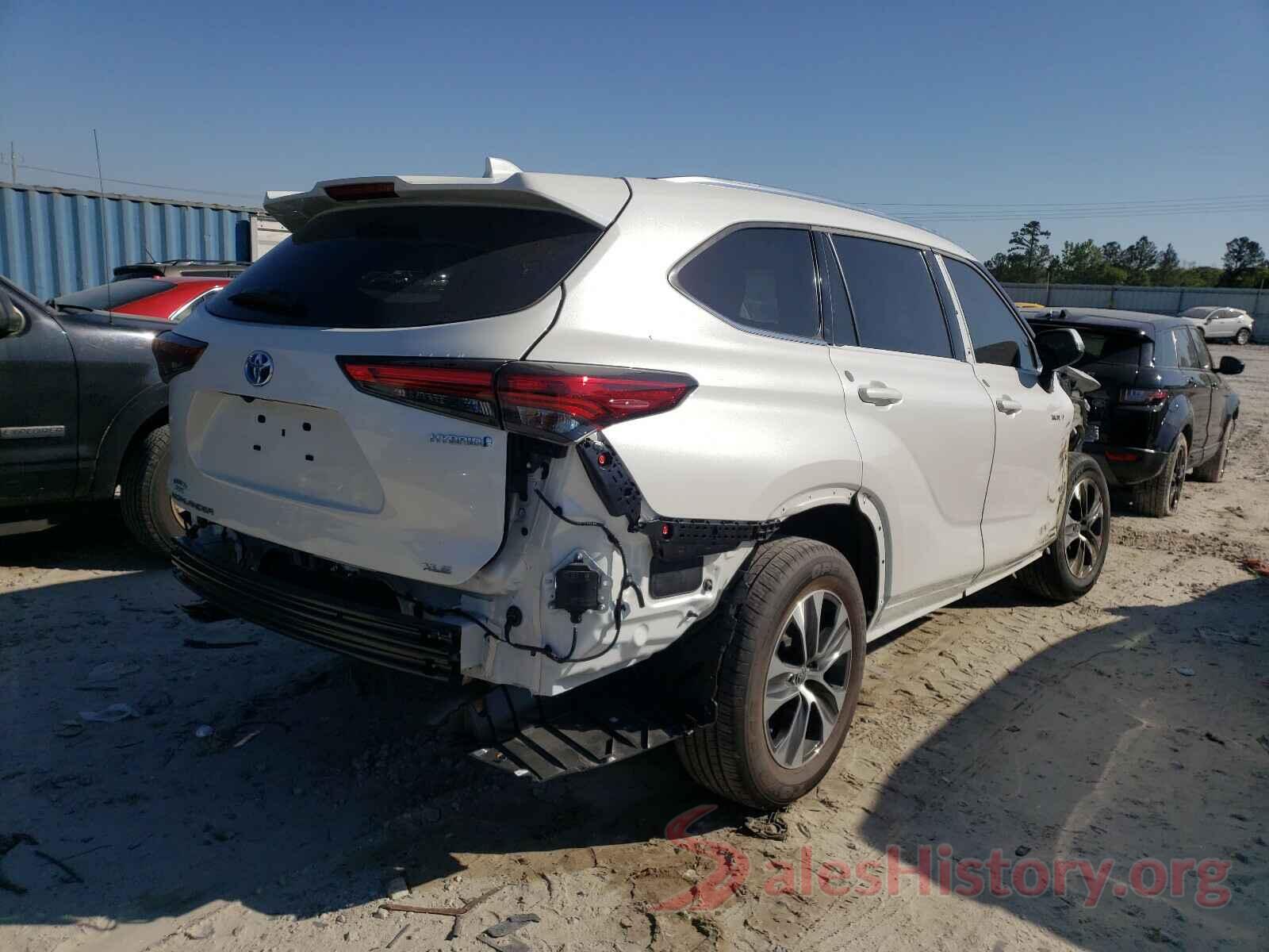 5TDHBRCH7MS524137 2021 TOYOTA HIGHLANDER