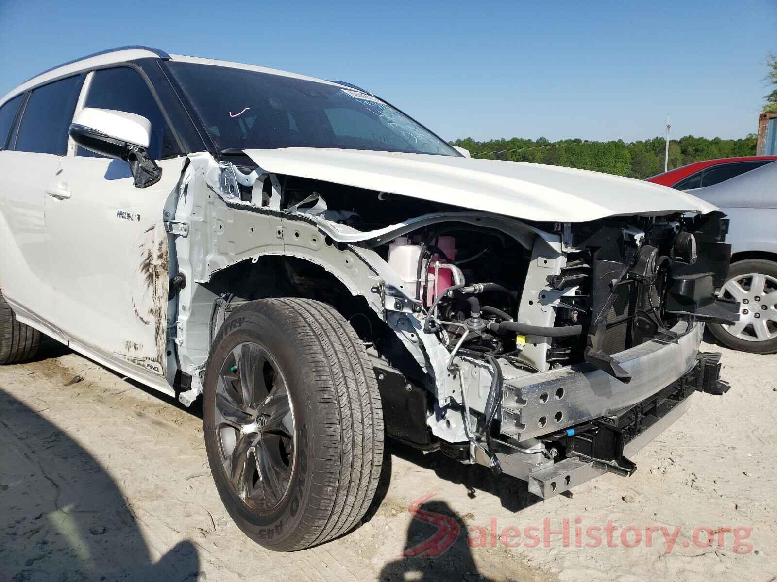 5TDHBRCH7MS524137 2021 TOYOTA HIGHLANDER