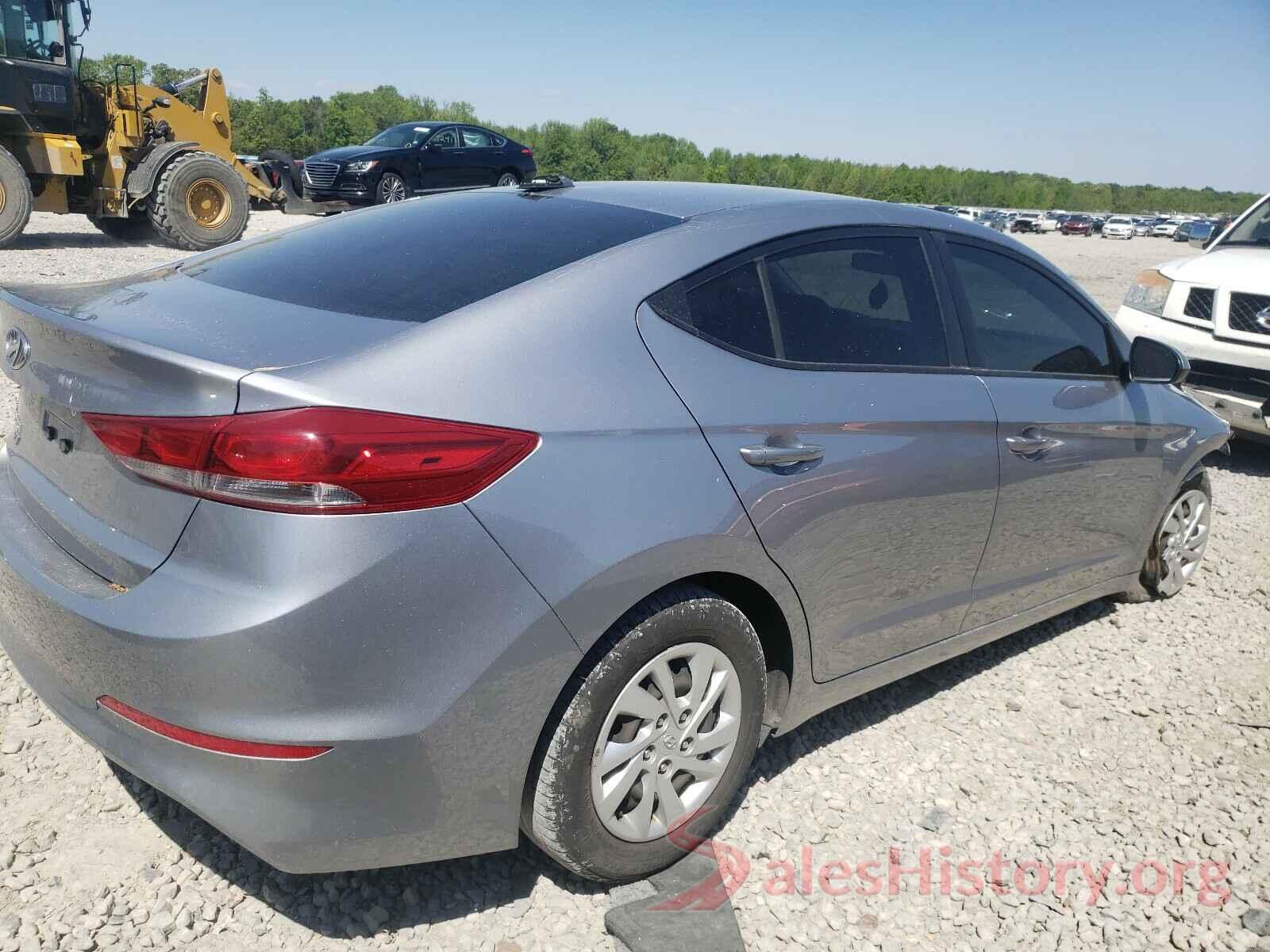 5NPD74LF6HH127581 2017 HYUNDAI ELANTRA