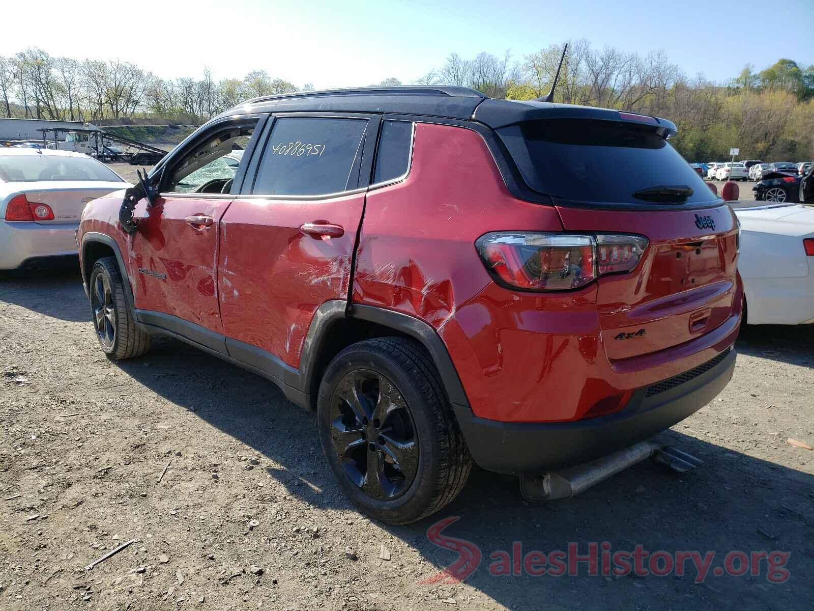 3C4NJDBB4JT396205 2018 JEEP COMPASS