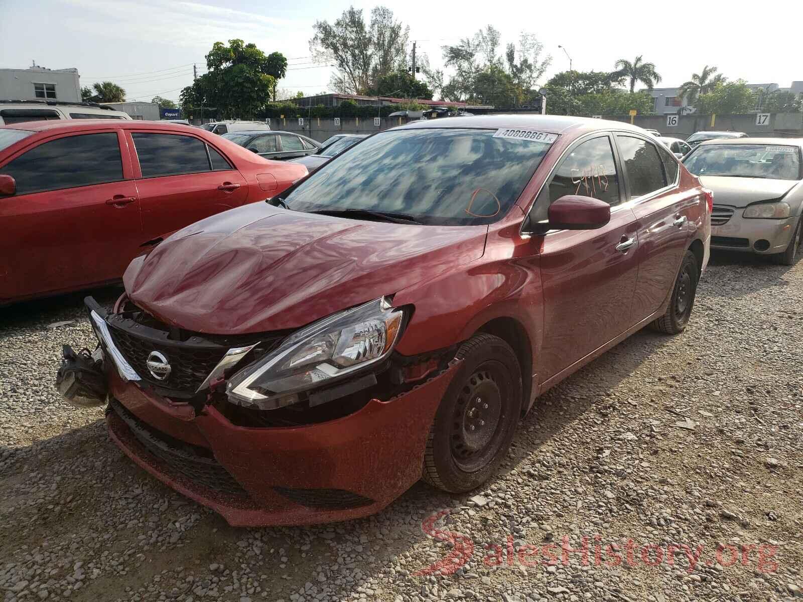 3N1AB7AP9HL640437 2017 NISSAN SENTRA