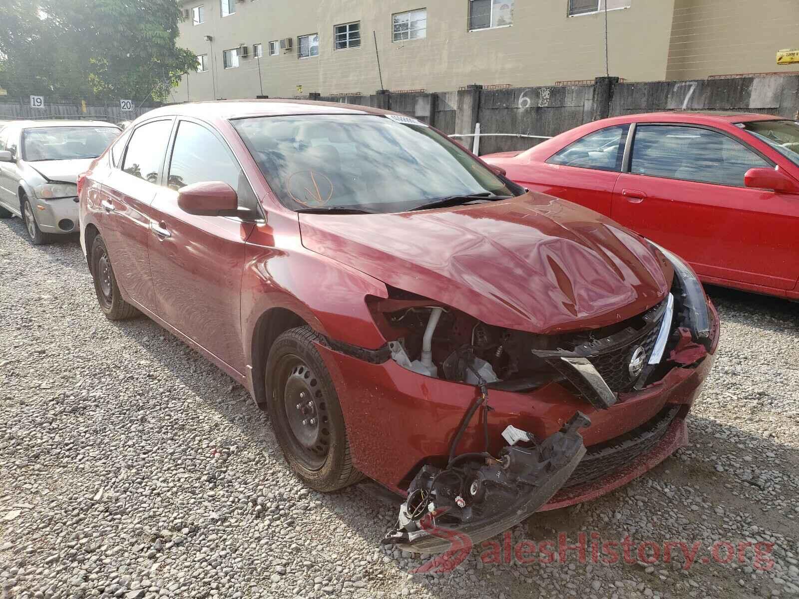 3N1AB7AP9HL640437 2017 NISSAN SENTRA