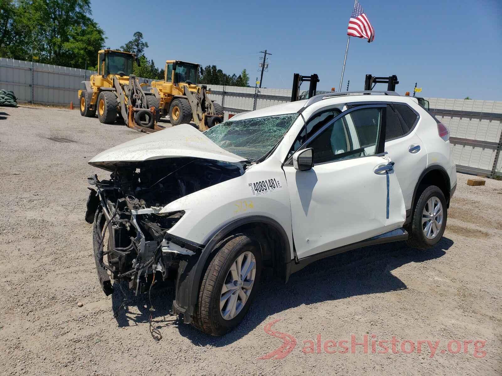 KNMAT2MT5GP723243 2016 NISSAN ROGUE