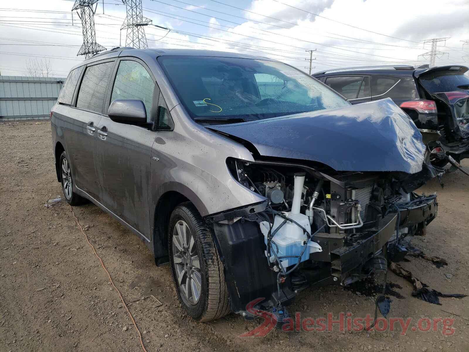 5TDDZ3DC6LS243942 2020 TOYOTA SIENNA