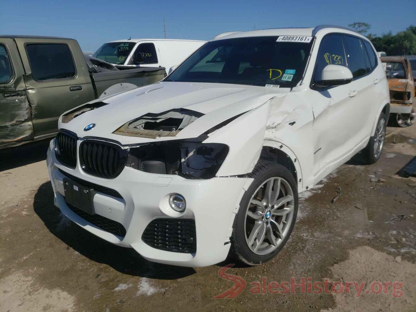 5UXWX9C36H0T24967 2017 BMW X3