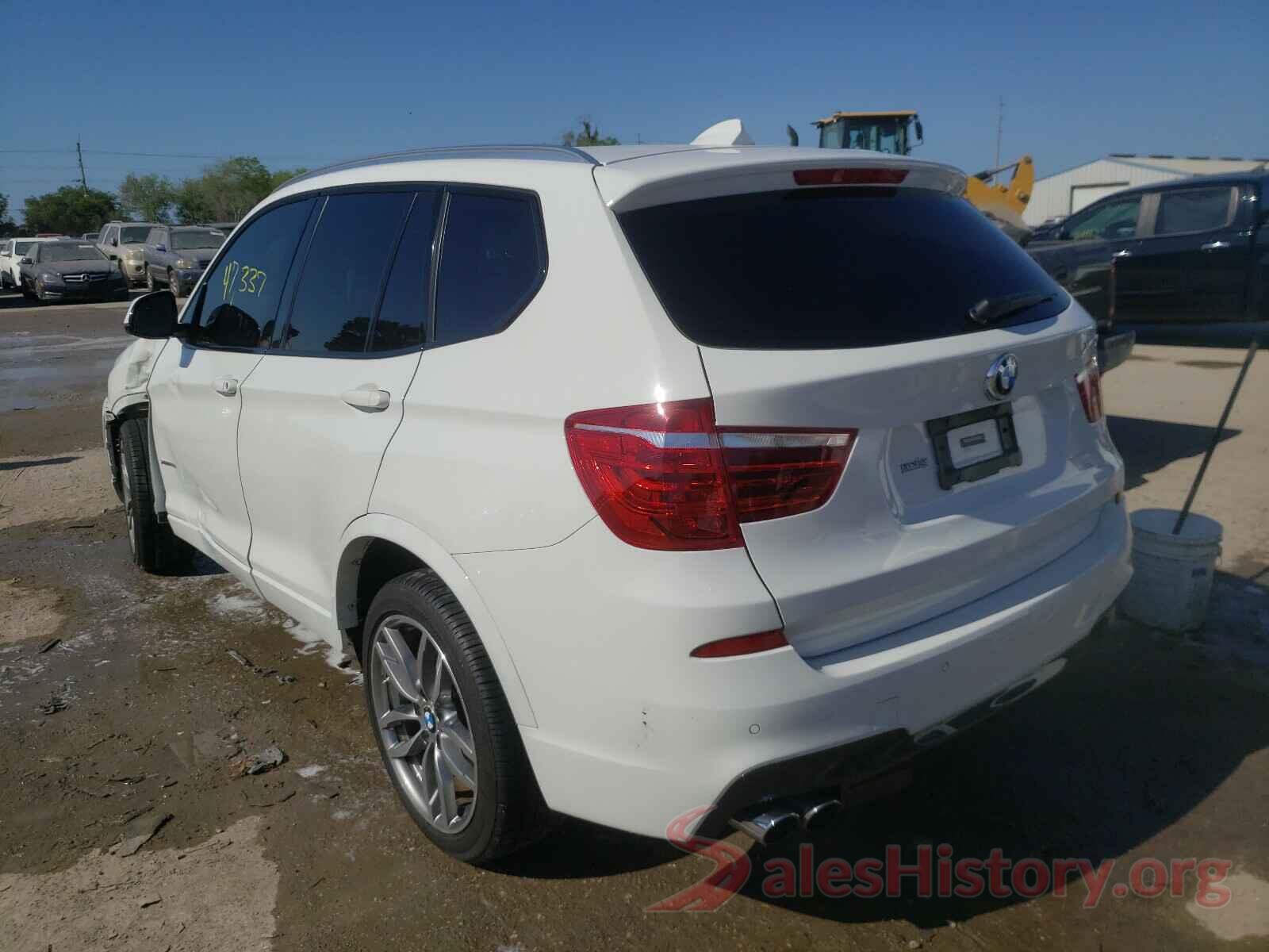 5UXWX9C36H0T24967 2017 BMW X3