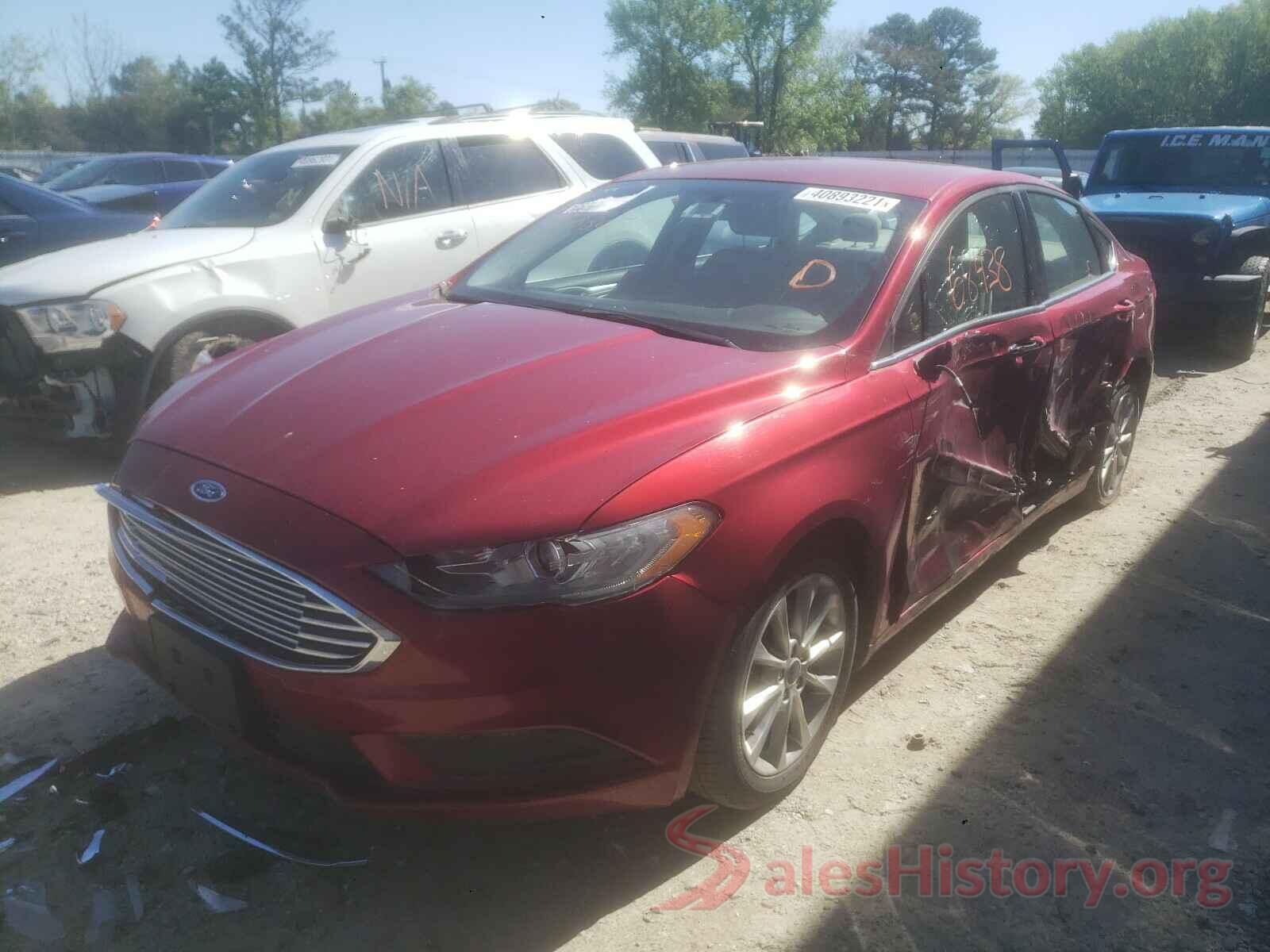 3FA6P0LU1HR237845 2017 FORD FUSION