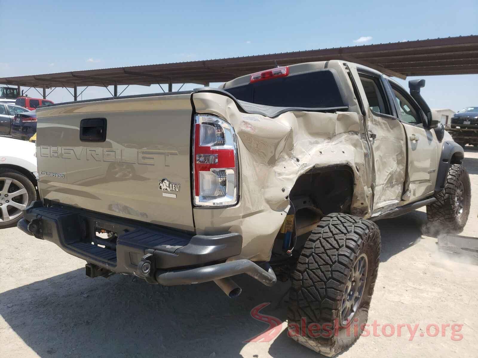 1GCGTEEN6M1133787 2021 CHEVROLET COLORADO