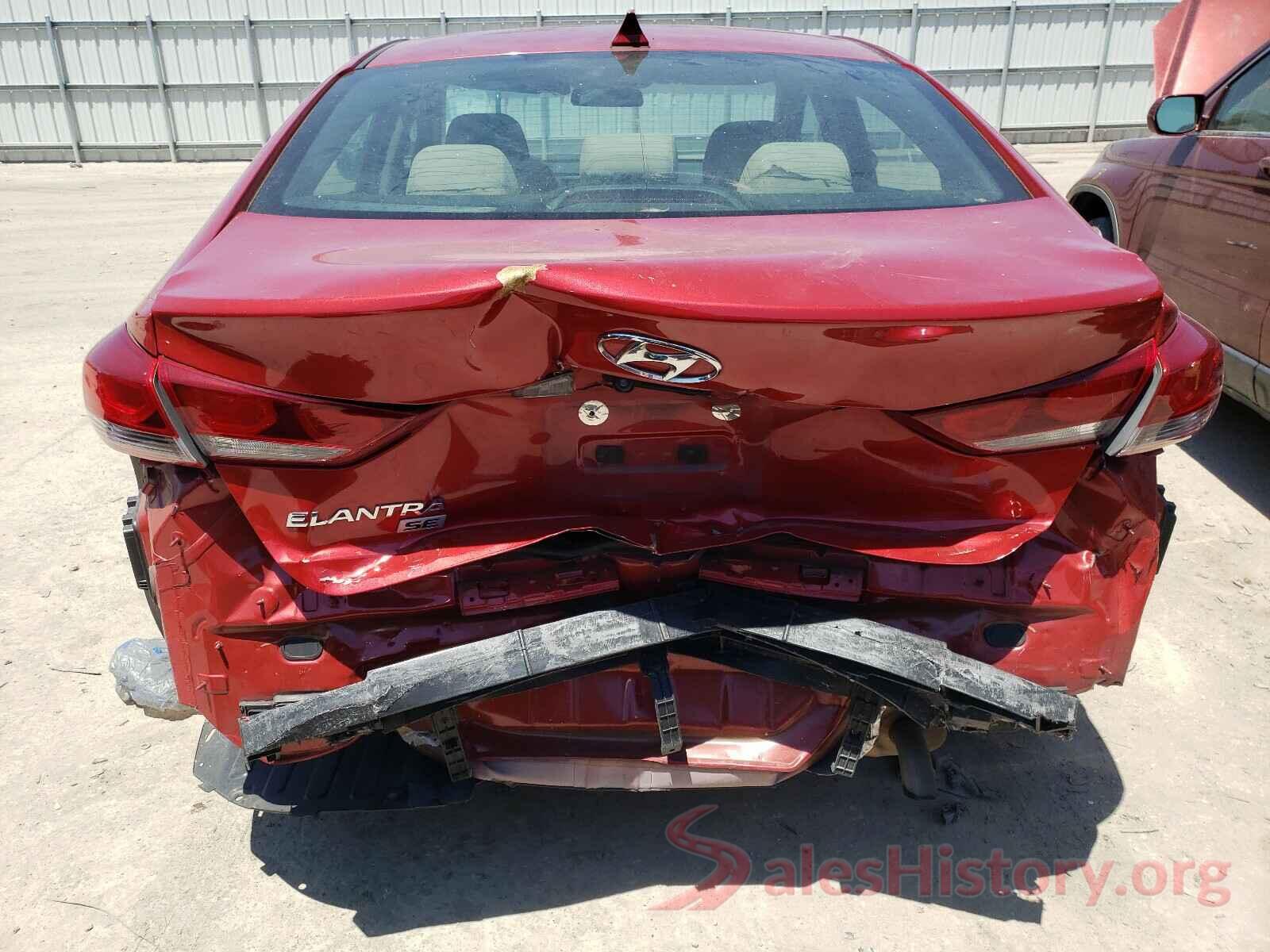 5NPD74LF7JH375232 2018 HYUNDAI ELANTRA