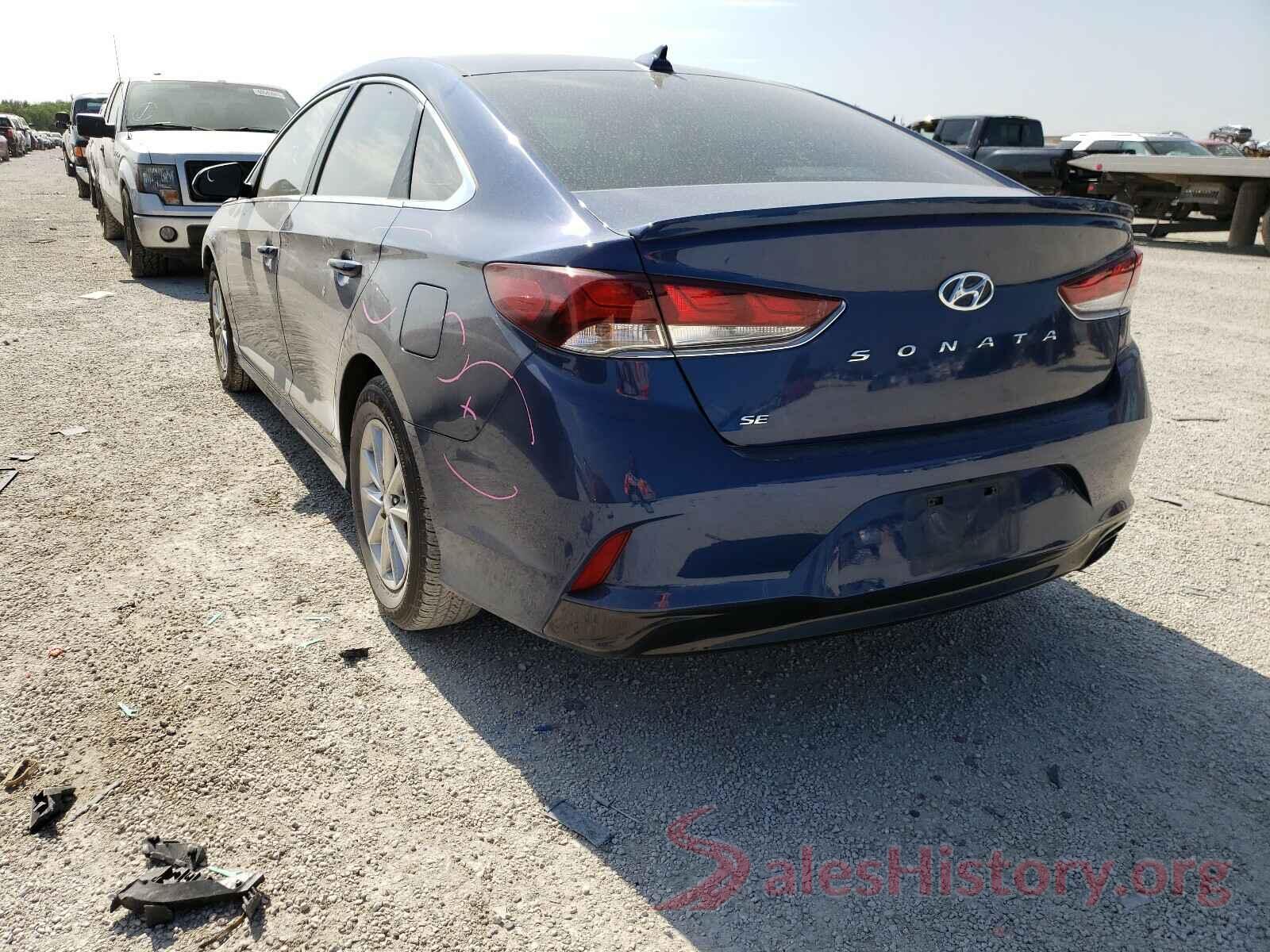 5NPE24AF5KH739915 2019 HYUNDAI SONATA