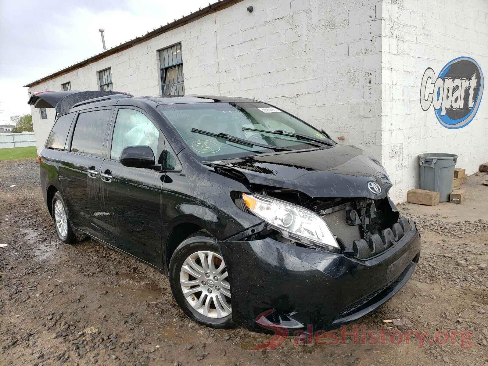 5TDYZ3DC0HS767306 2017 TOYOTA SIENNA