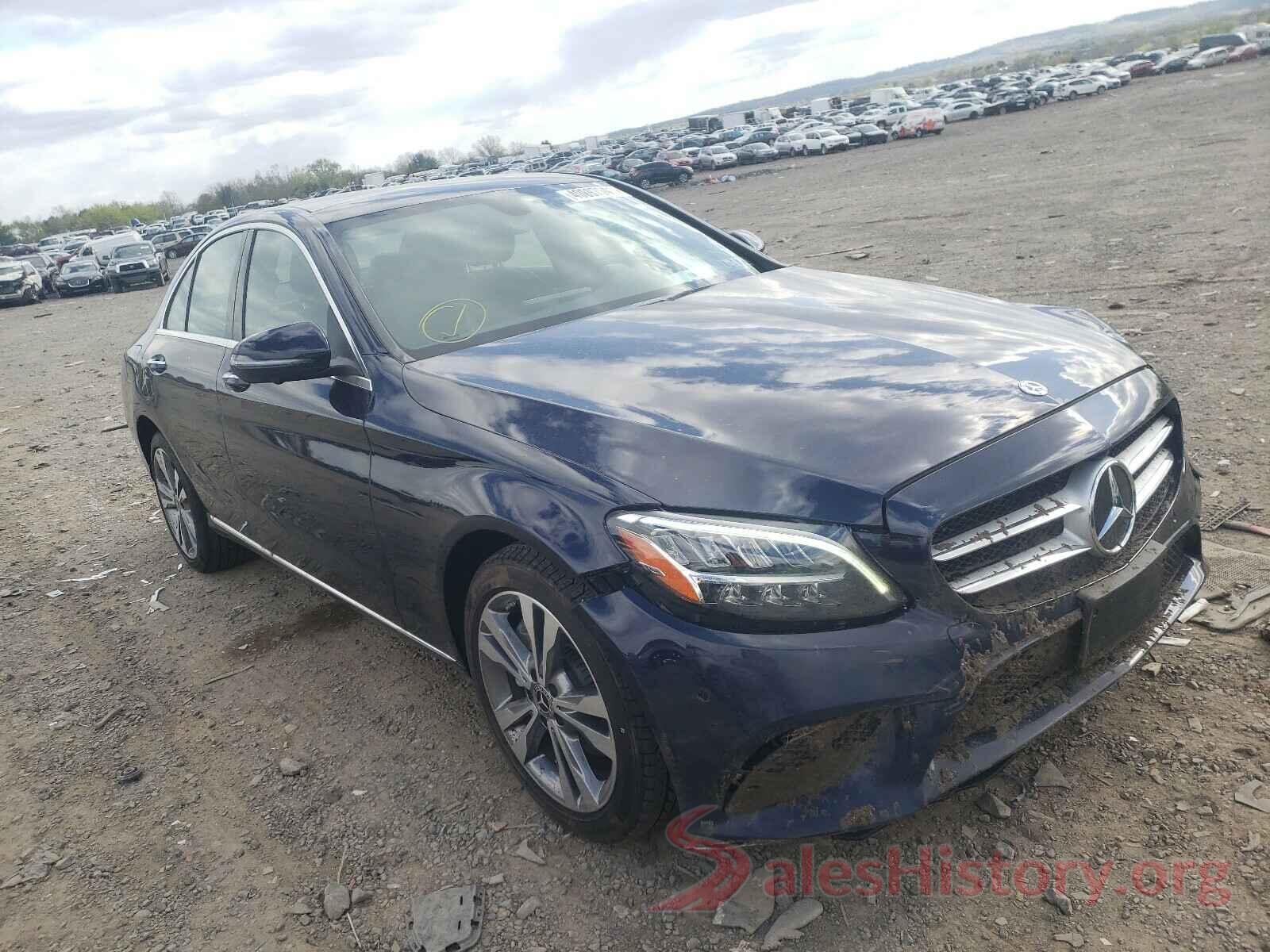 W1KWF8EB3LR592548 2020 MERCEDES-BENZ C CLASS