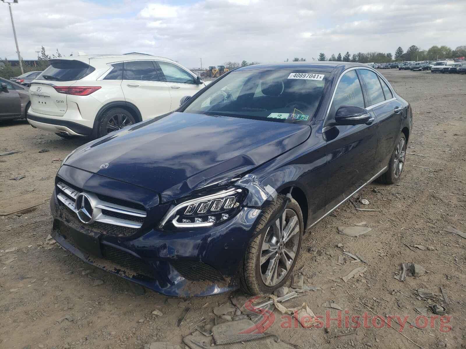 W1KWF8EB3LR592548 2020 MERCEDES-BENZ C CLASS