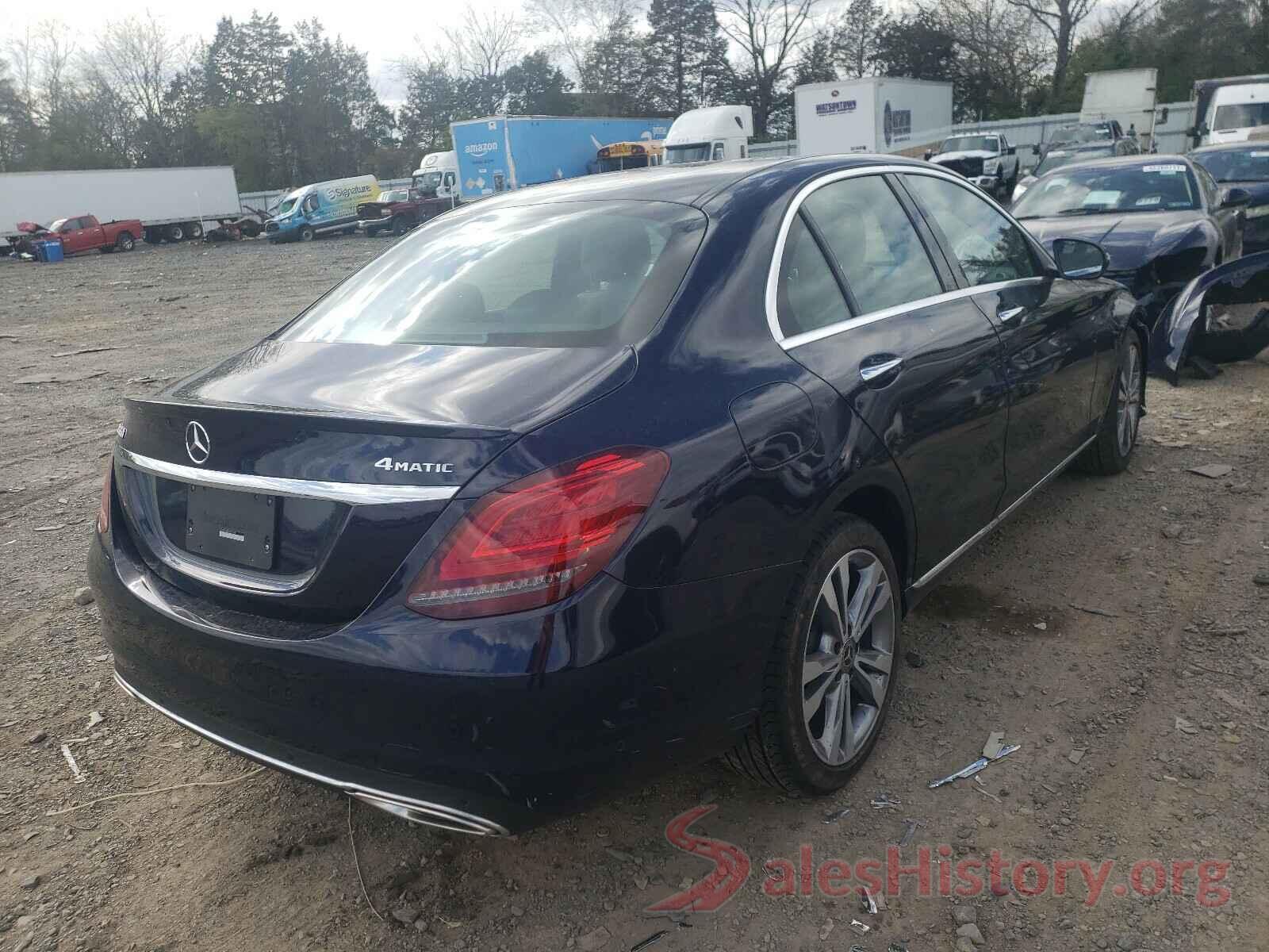 W1KWF8EB3LR592548 2020 MERCEDES-BENZ C CLASS