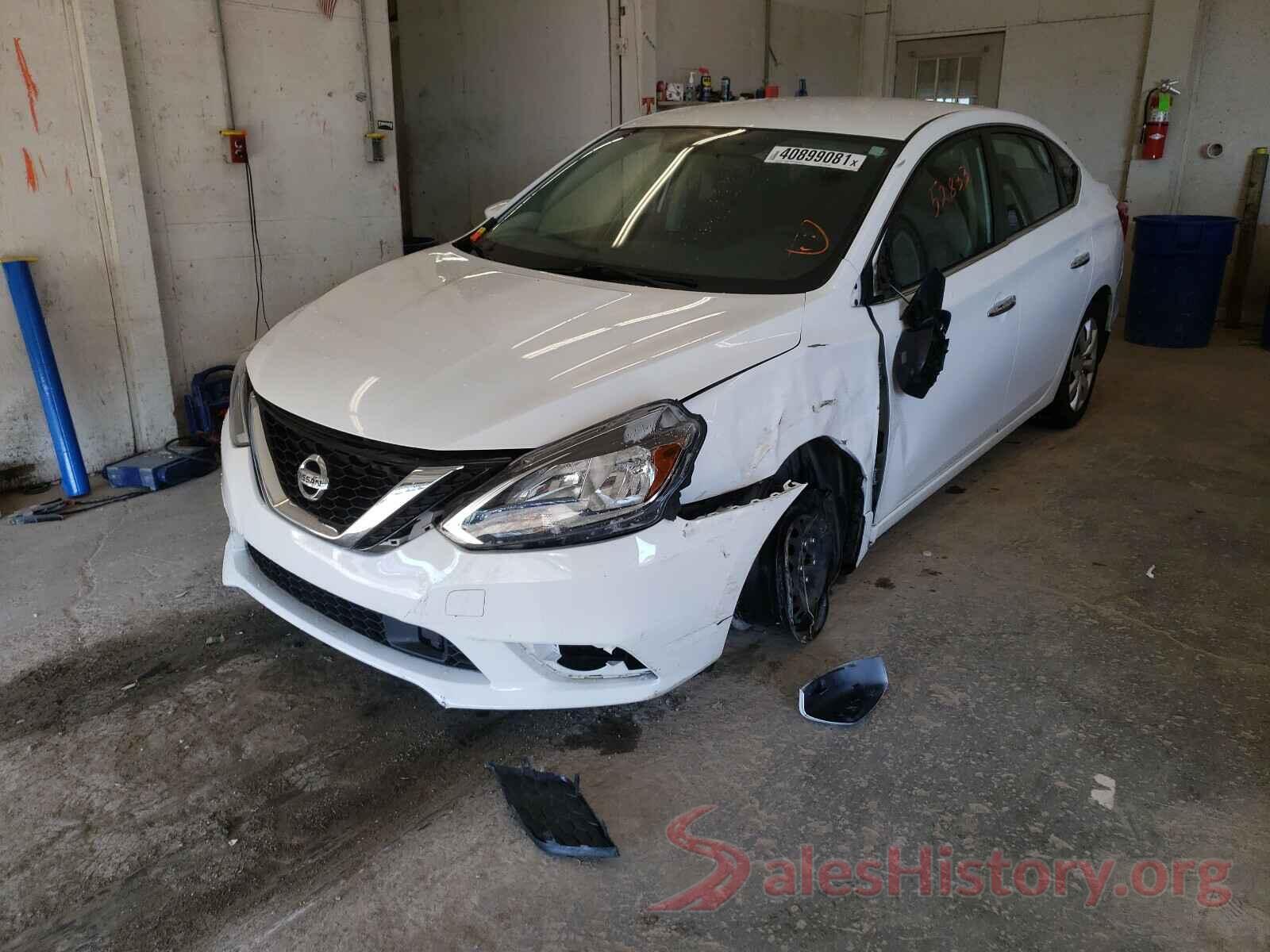 3N1AB7APXKY349553 2019 NISSAN SENTRA