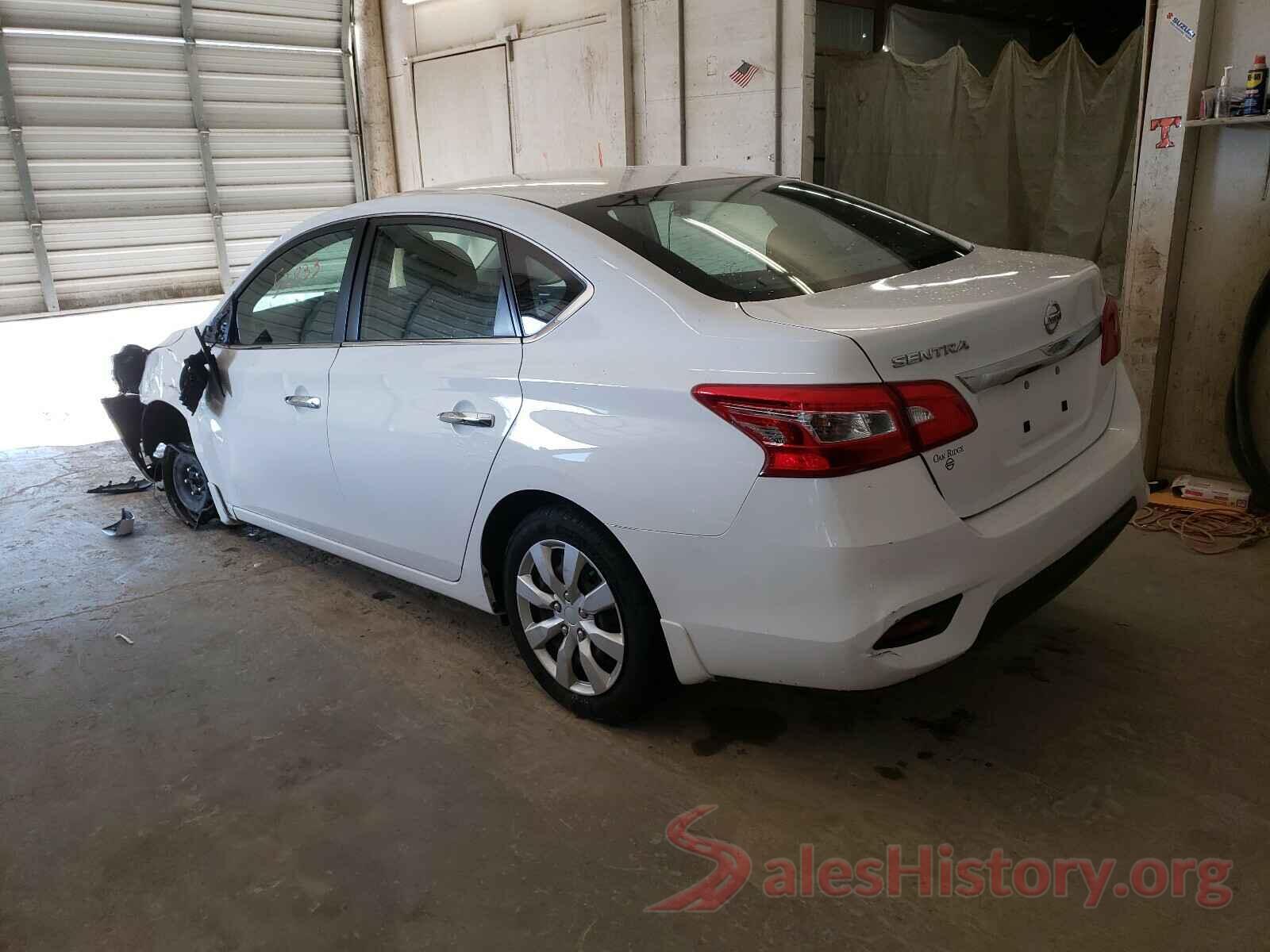 3N1AB7APXKY349553 2019 NISSAN SENTRA