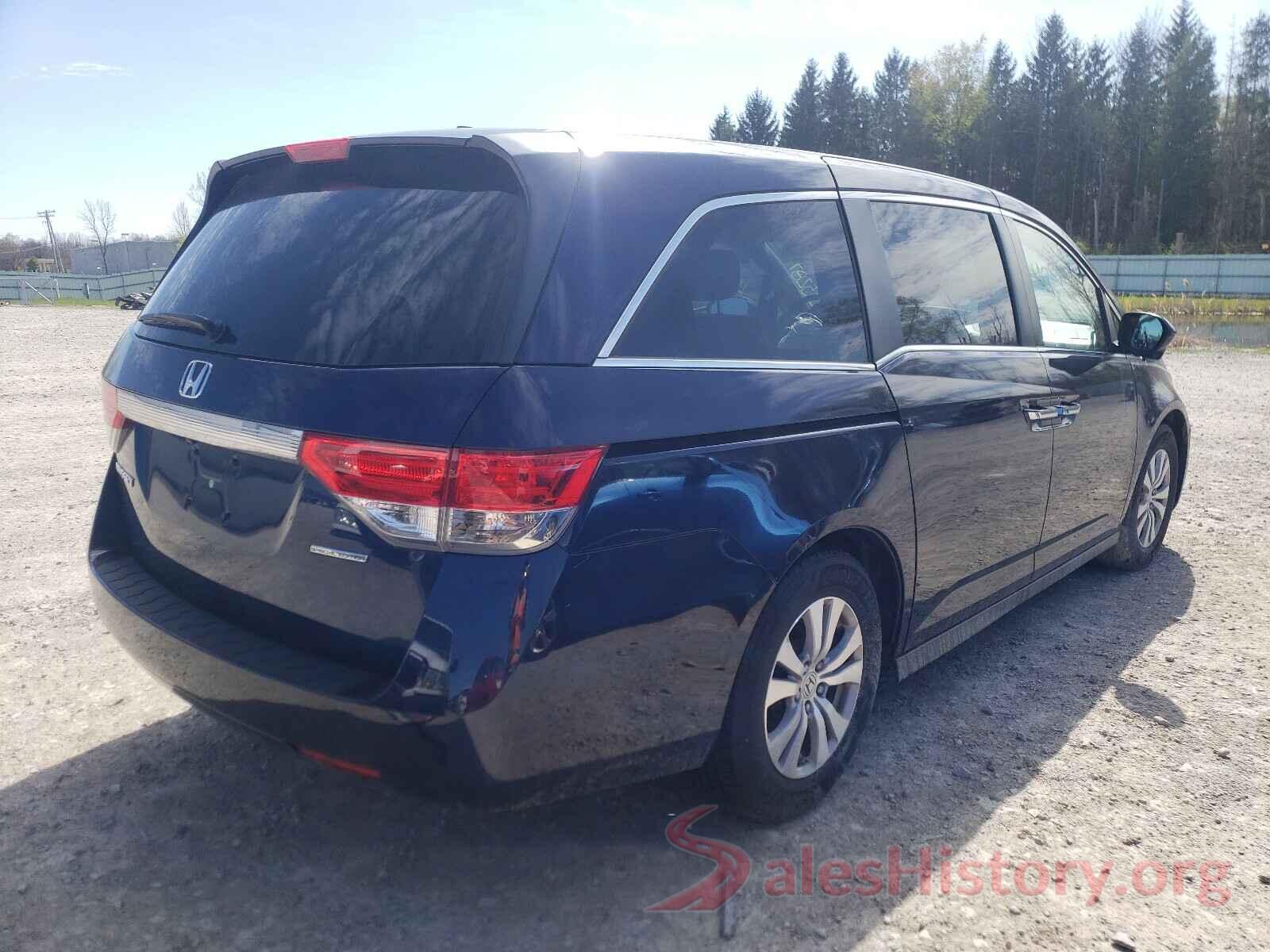 5FNRL5H34HB015740 2017 HONDA ODYSSEY