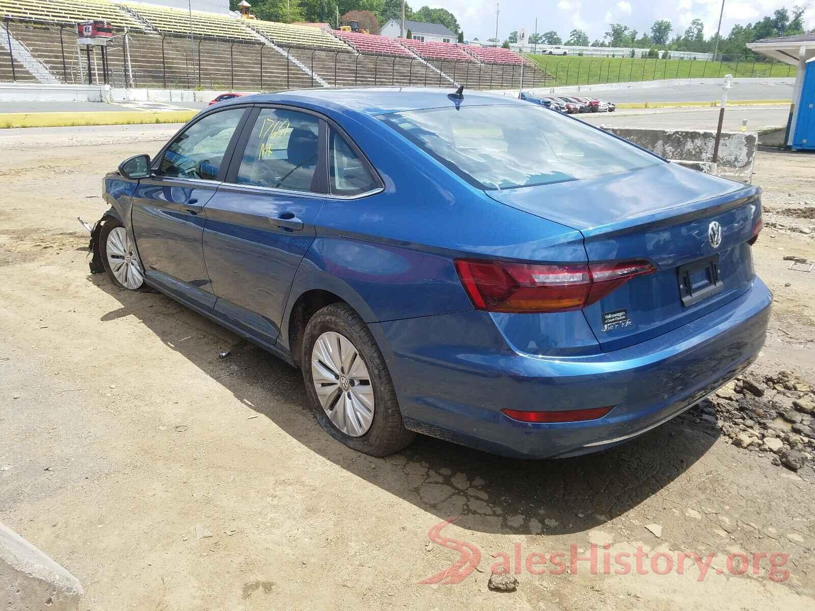 3VWC57BU6KM182615 2019 VOLKSWAGEN JETTA