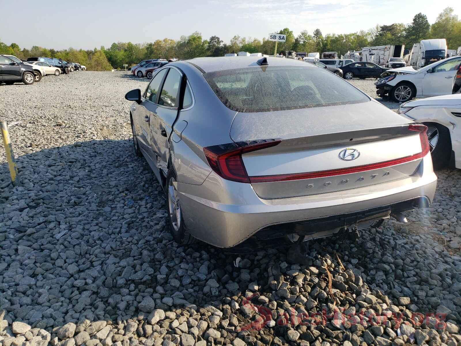 5NPEG4JA9MH105077 2021 HYUNDAI SONATA