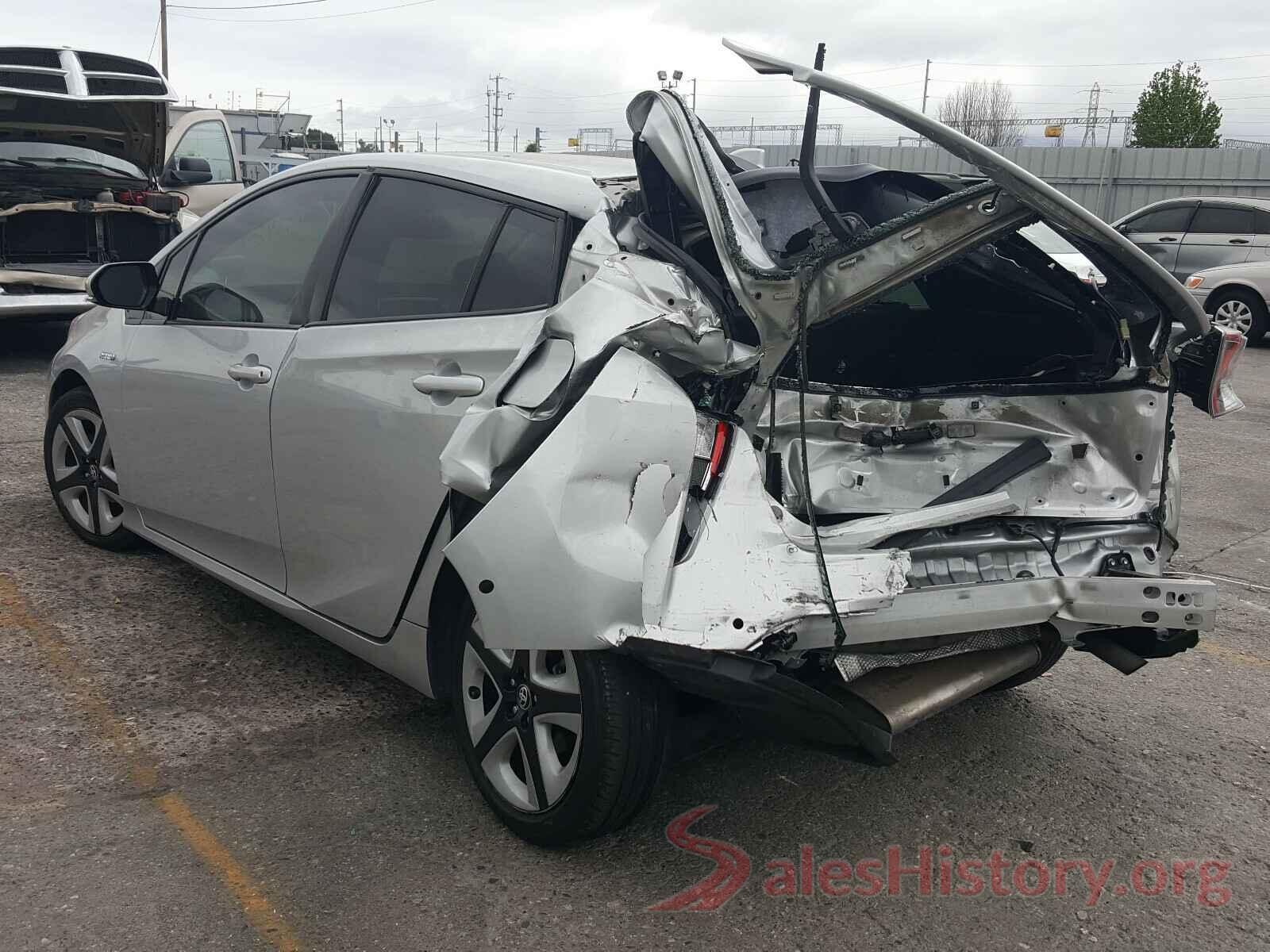 JTDKARFU0G3022688 2016 TOYOTA PRIUS